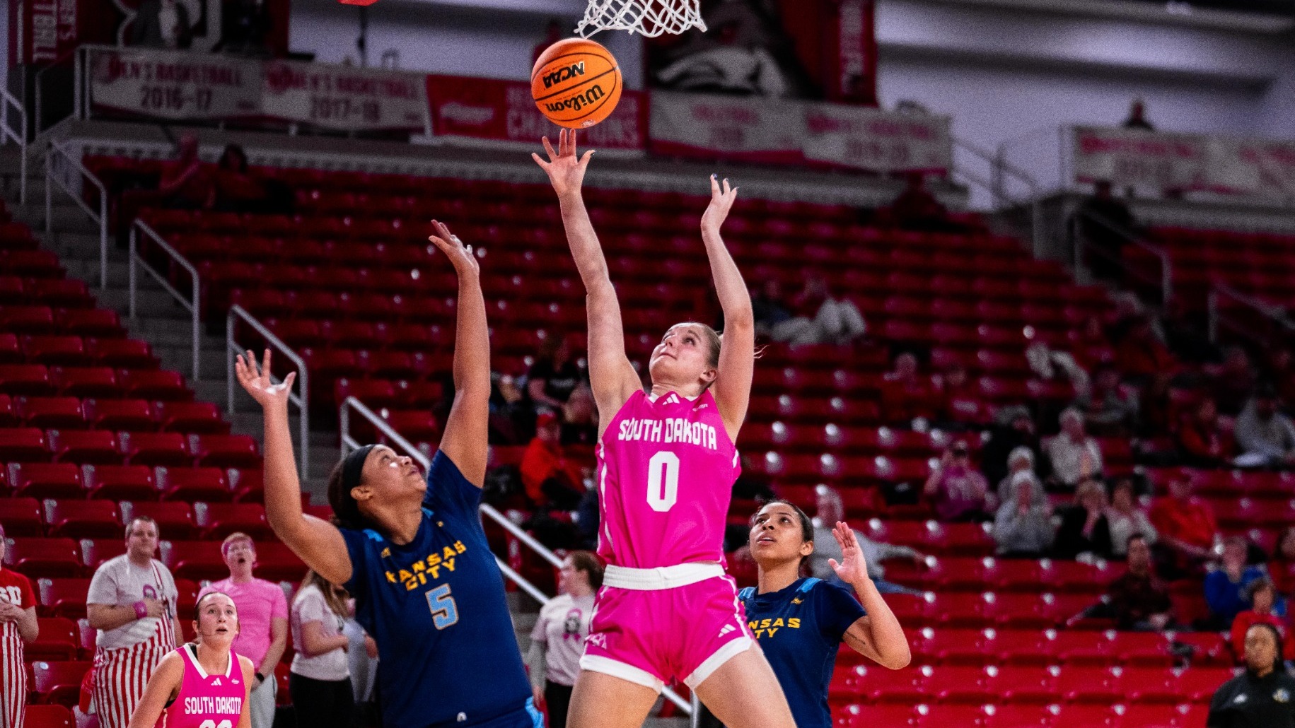 Olivia Kieffer attempts a shot against Kansas City in the SCSC