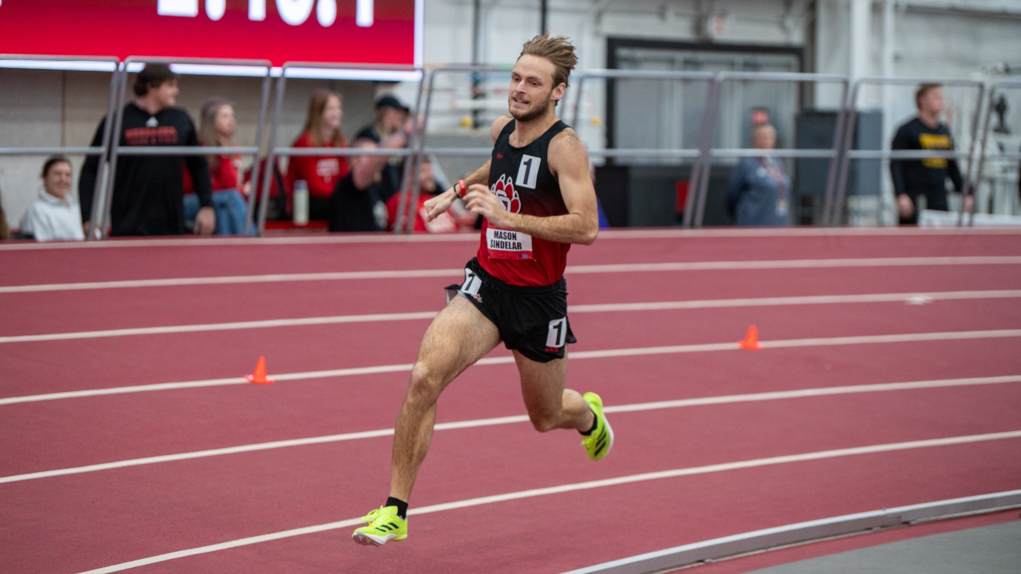 Mason Sindelar competes at the Frank Sevigne Husker Invitational 