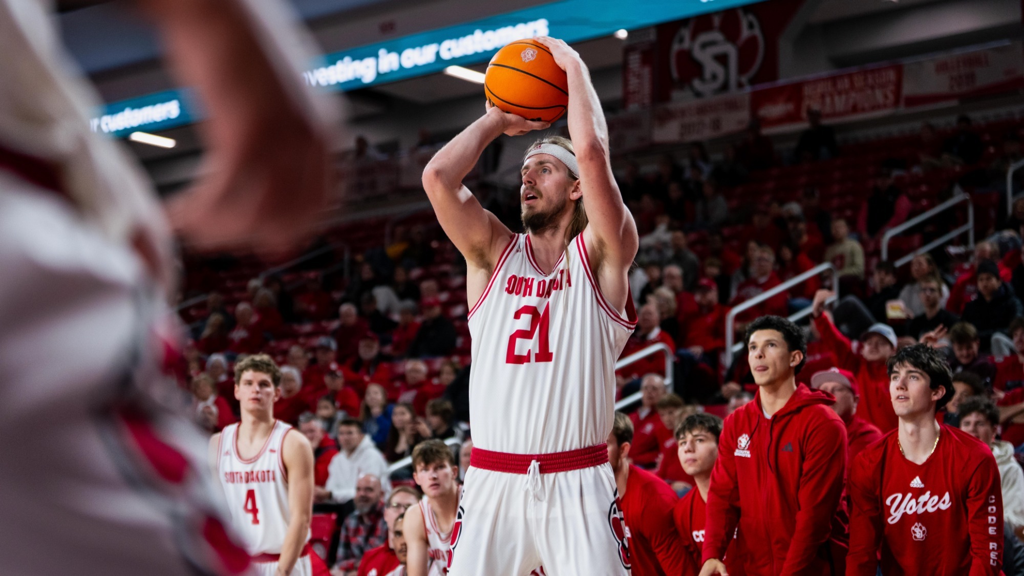 Mens Basketball vs North Dakota State.