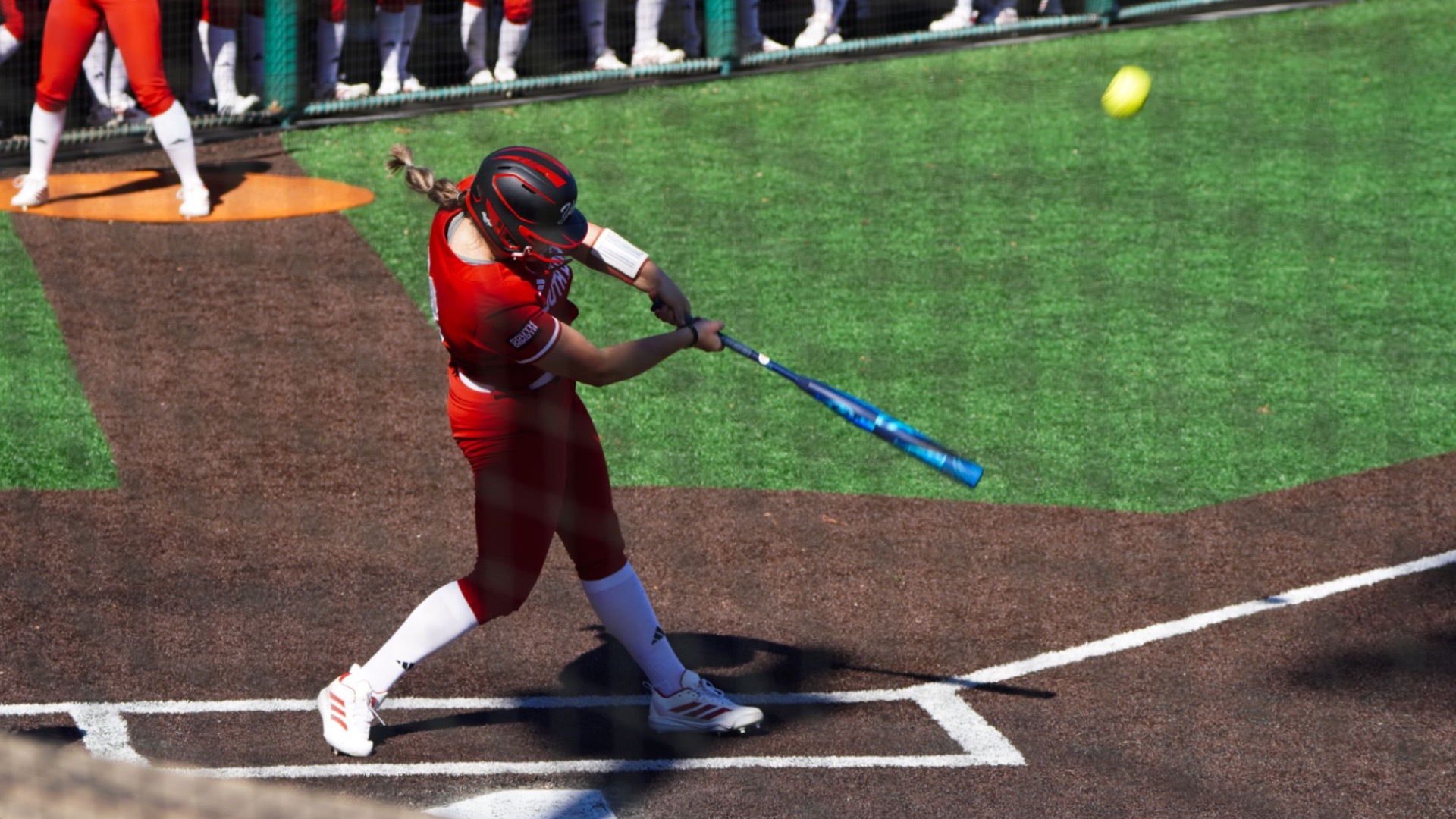 Delaney White hitting vs UCA
