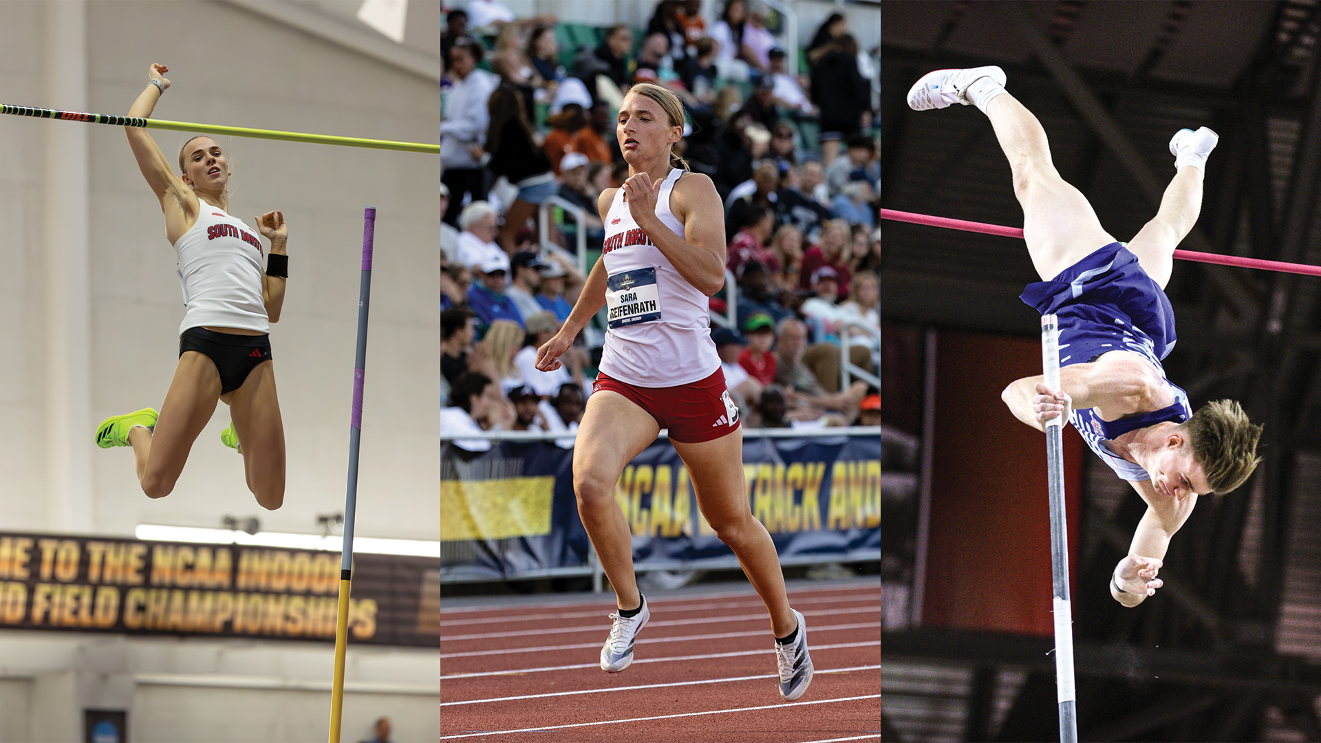 Marlee Mülla, Sara Reifenrath, and Chris Nilsen are scheduled to compete at World Championships this weekend