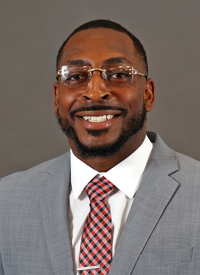 Jovan Coleman Men's Basketball Assistant Coach Headshot