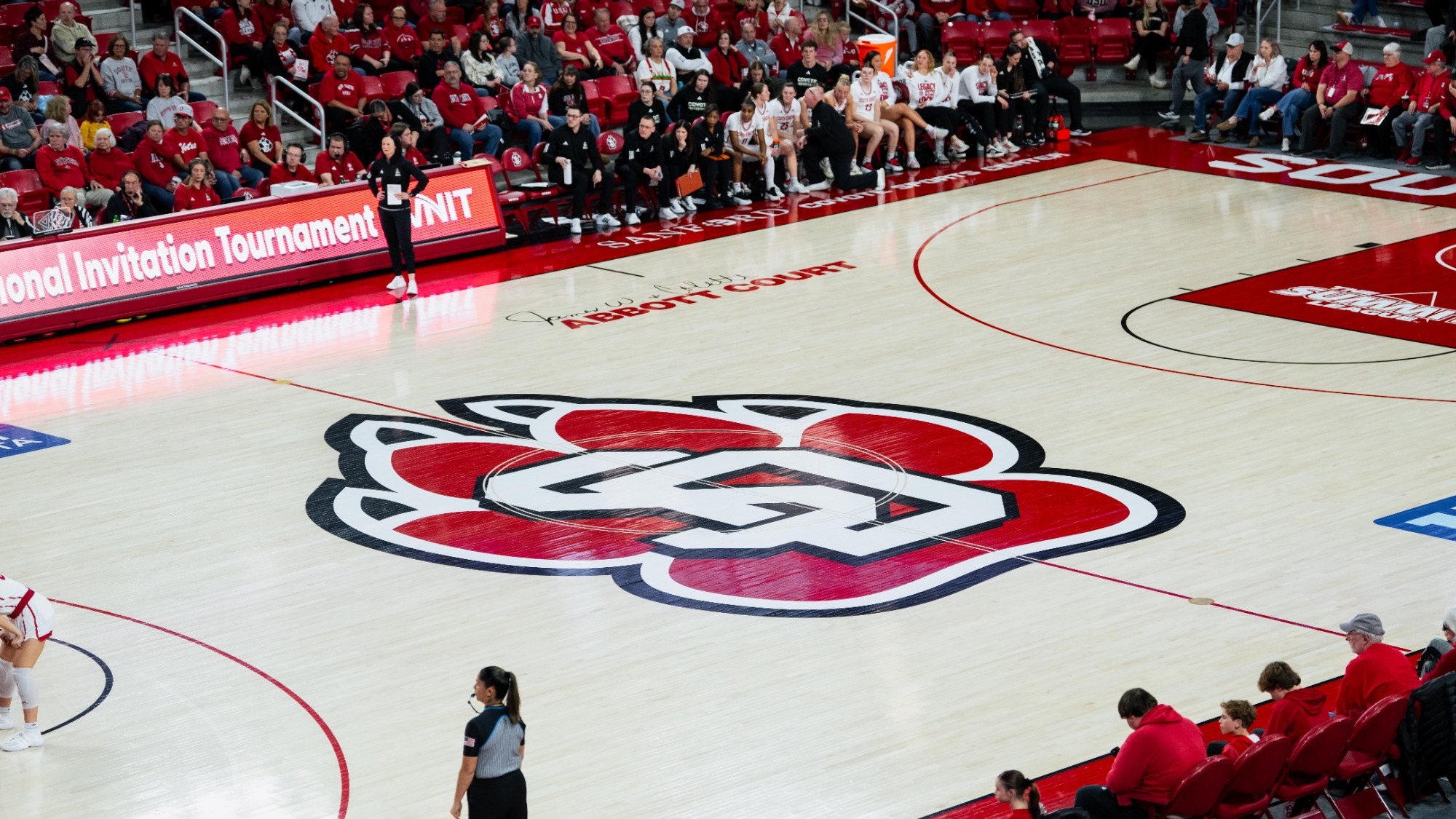 Photo of Sanford Coyote Sports Center during WNIT Game against Illinois State