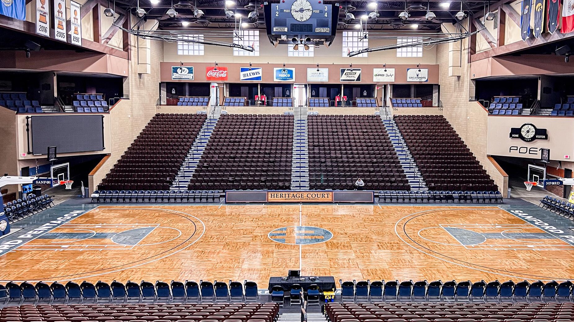 Sanford Pentagon Heritage Court wide angle photo