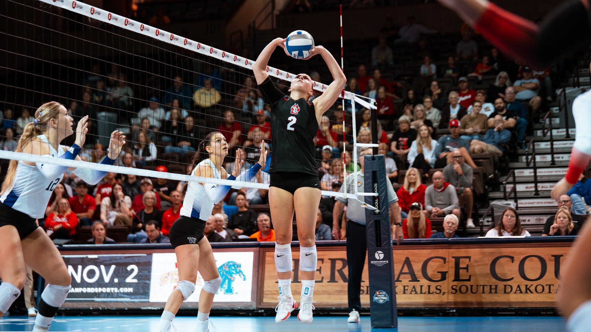 Avery Van Hook setting at the Pentagon vs Washington