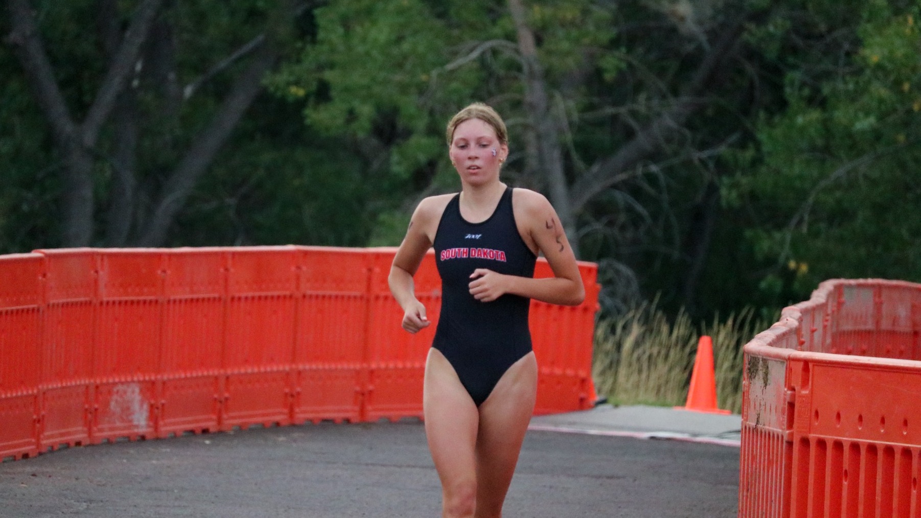 Sydni Sawyer competes in the 2025 Southern Hills Collegiate Cup
