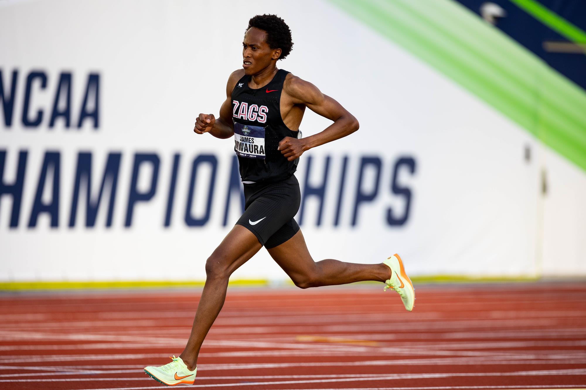 James Mwaura Track and Field Gonzaga University Athletics