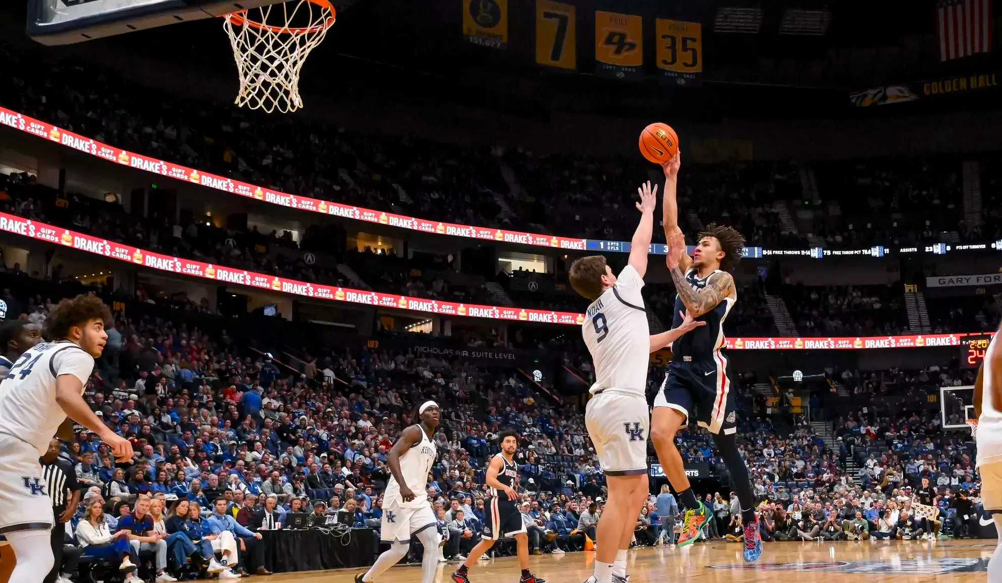 NCAA Basketball: Music City-Gonzaga at Kentucky