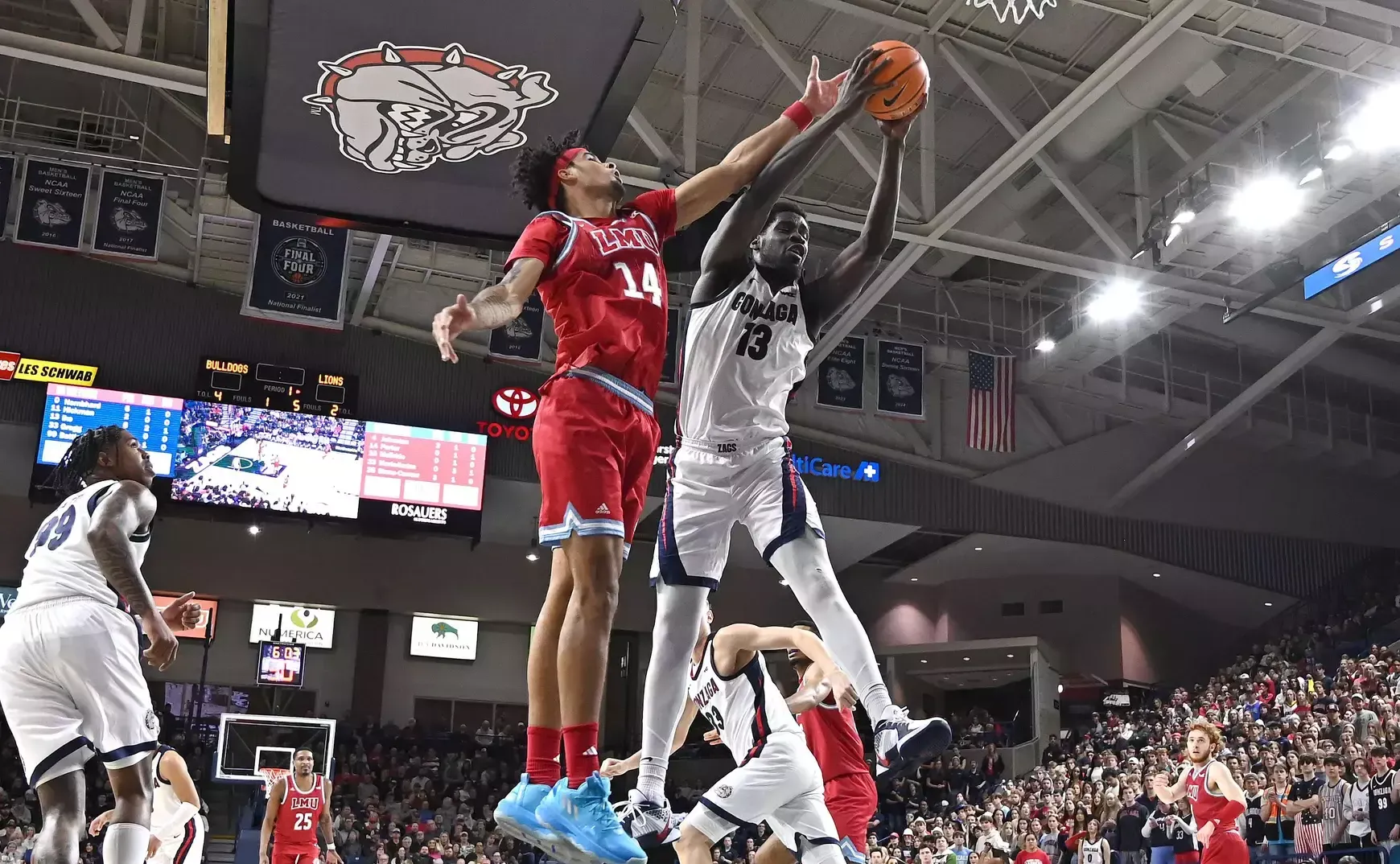 NCAA Basketball: Loyola Marymount at Gonzaga