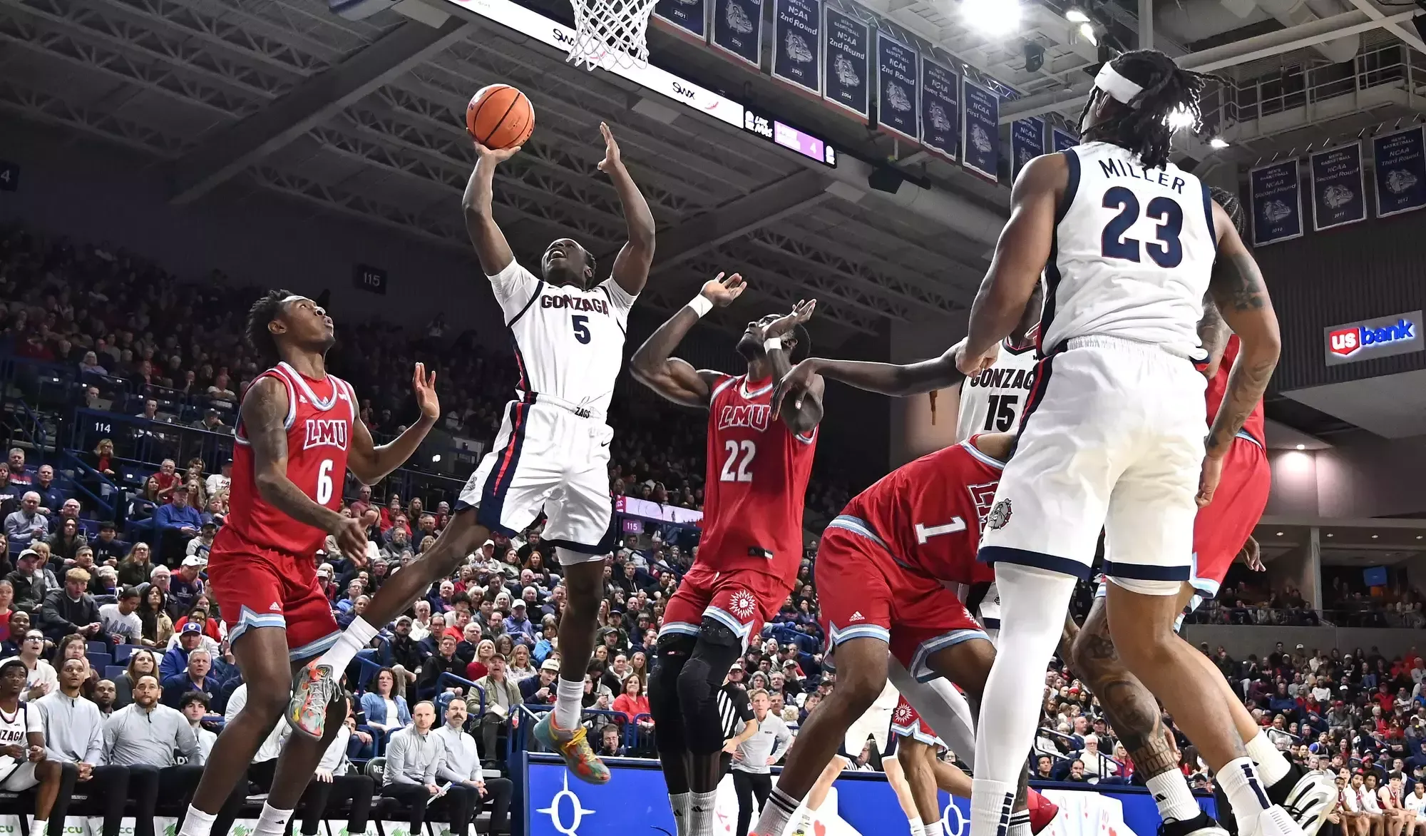 NCAA Basketball: Loyola Marymount at Gonzaga