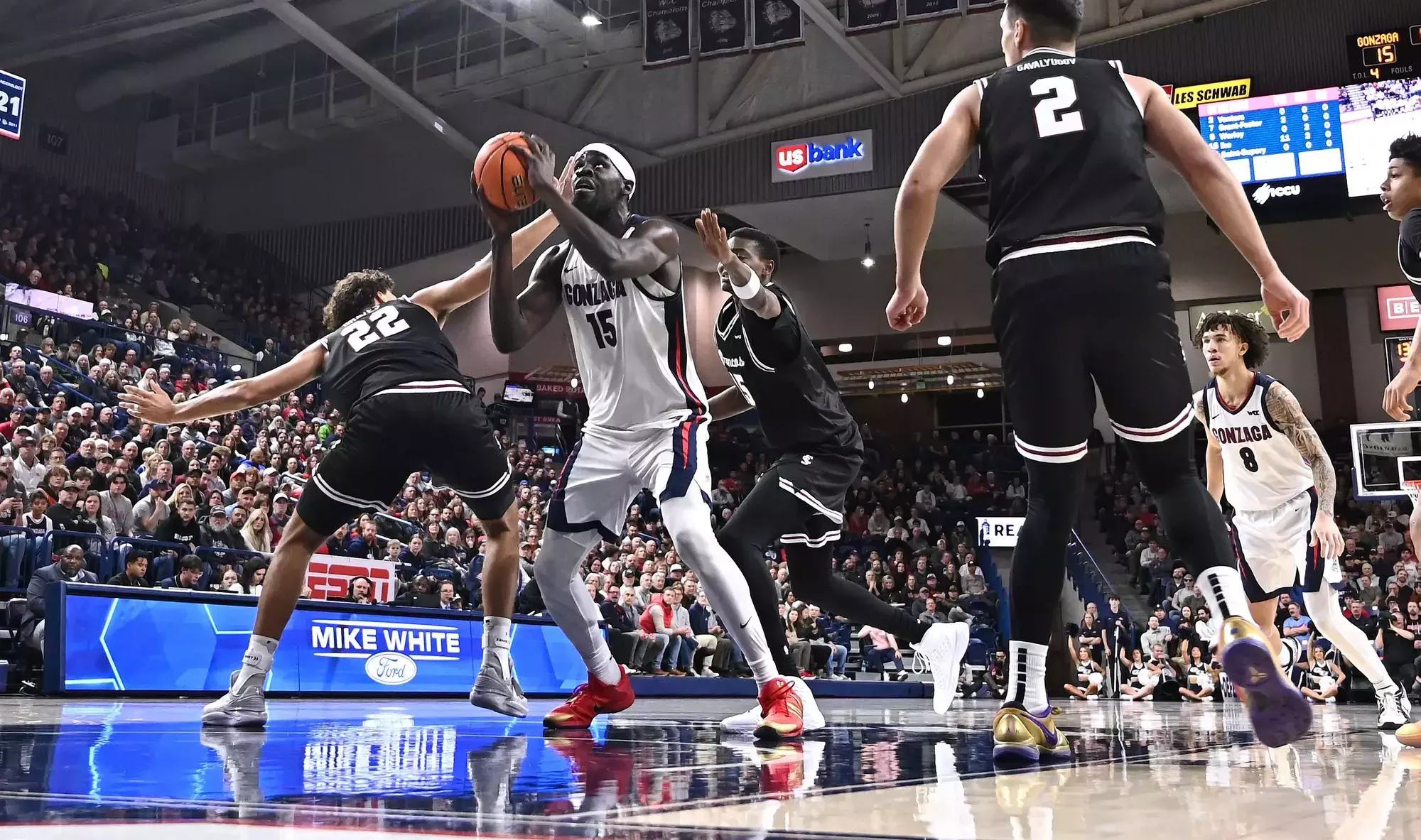 NCAA Basketball: Santa Clara at Gonzaga