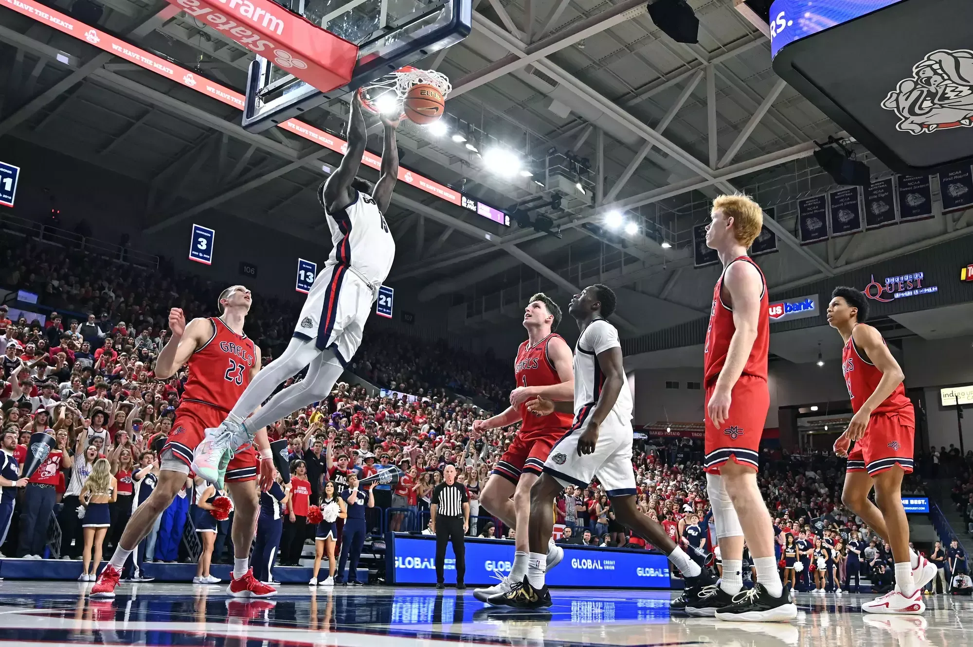 NCAA Basketball: St. Mary's at Gonzaga