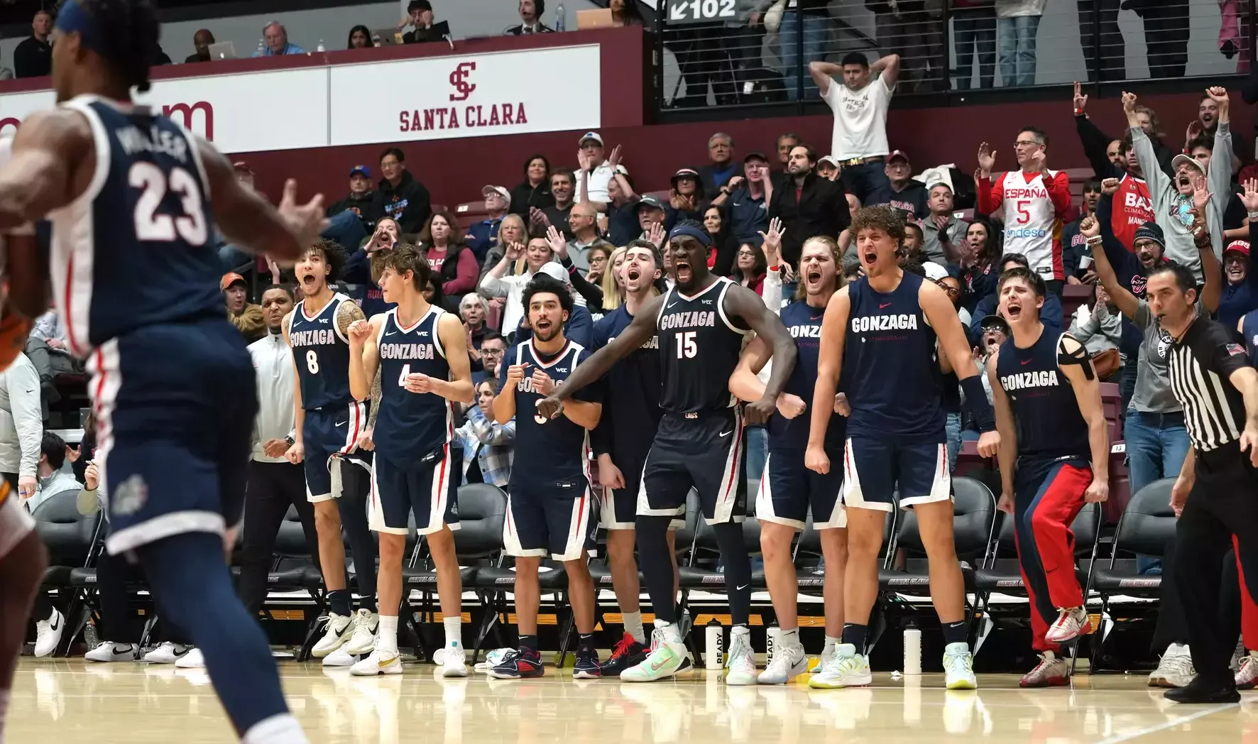 NCAA Basketball: Gonzaga at Santa Clara