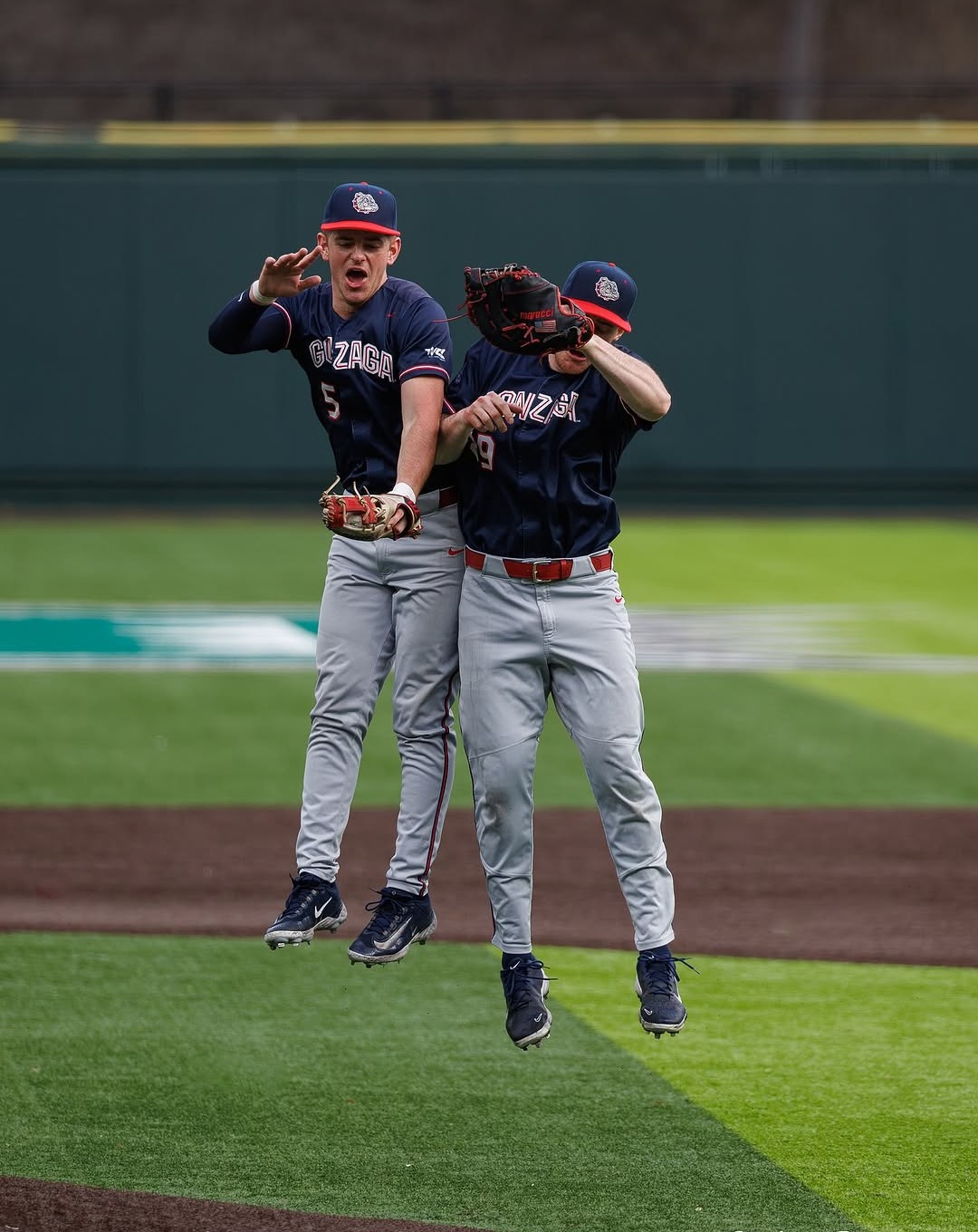 Baseball Win Celebration