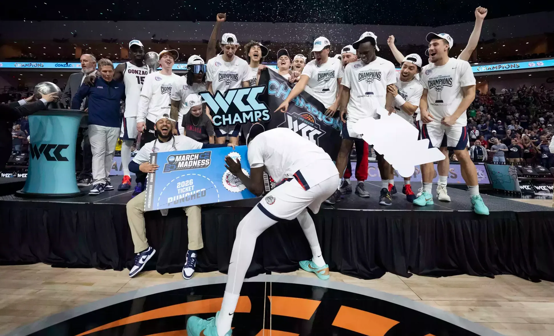 NCAA Basketball: West Coast Conference Tournament Championship-Gonzaga vs Santa Clara