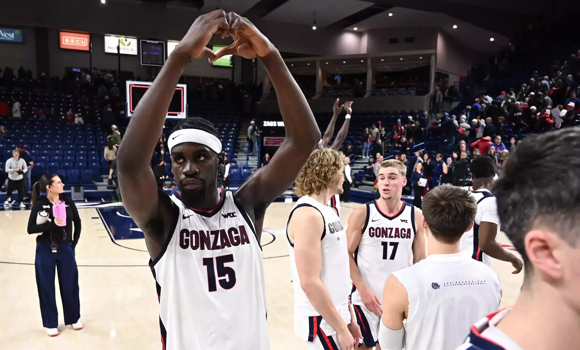 NCAA Basketball: Santa Clara at Gonzaga