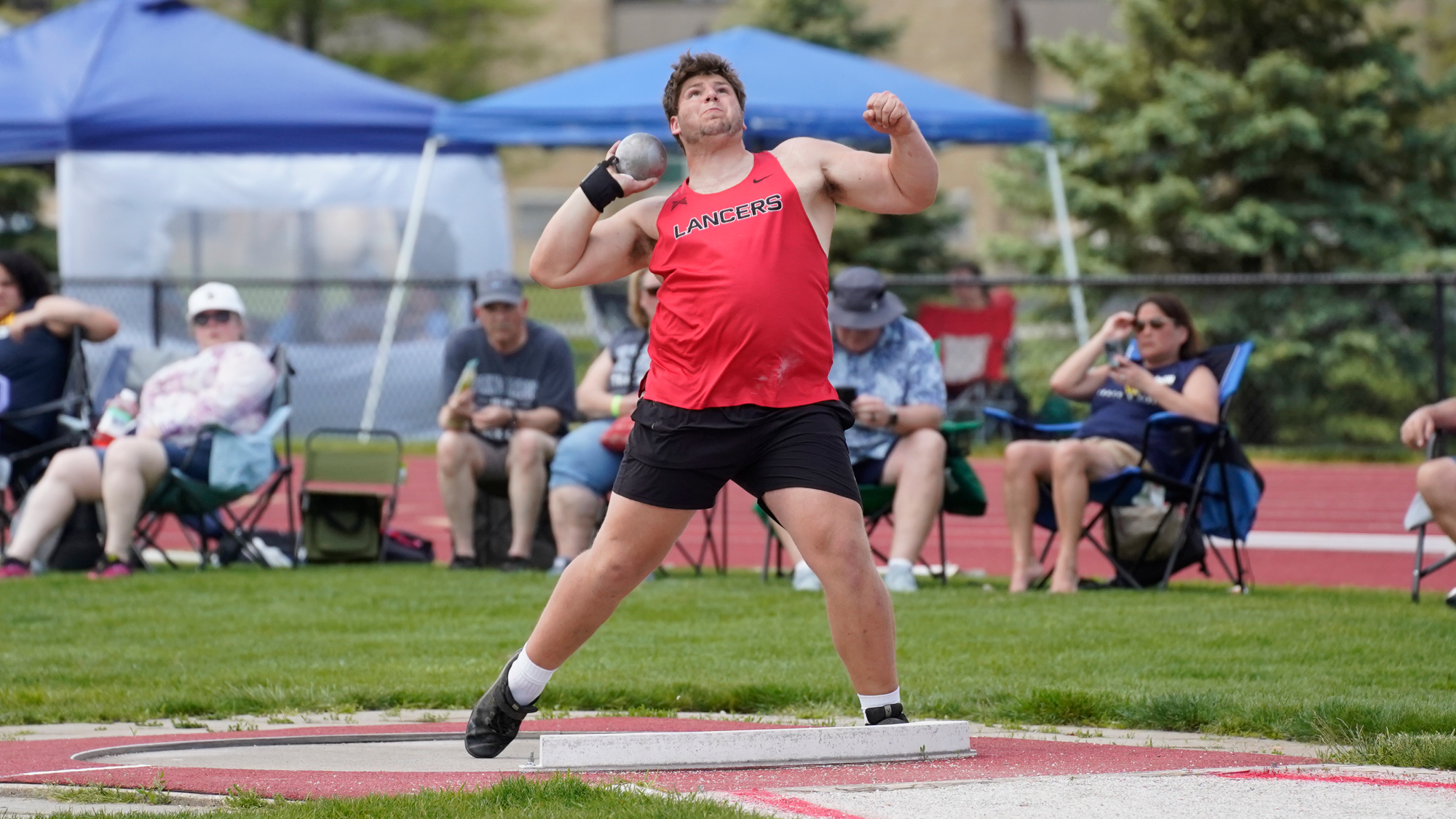 Brock Lengacher MTRACK shot put 2024