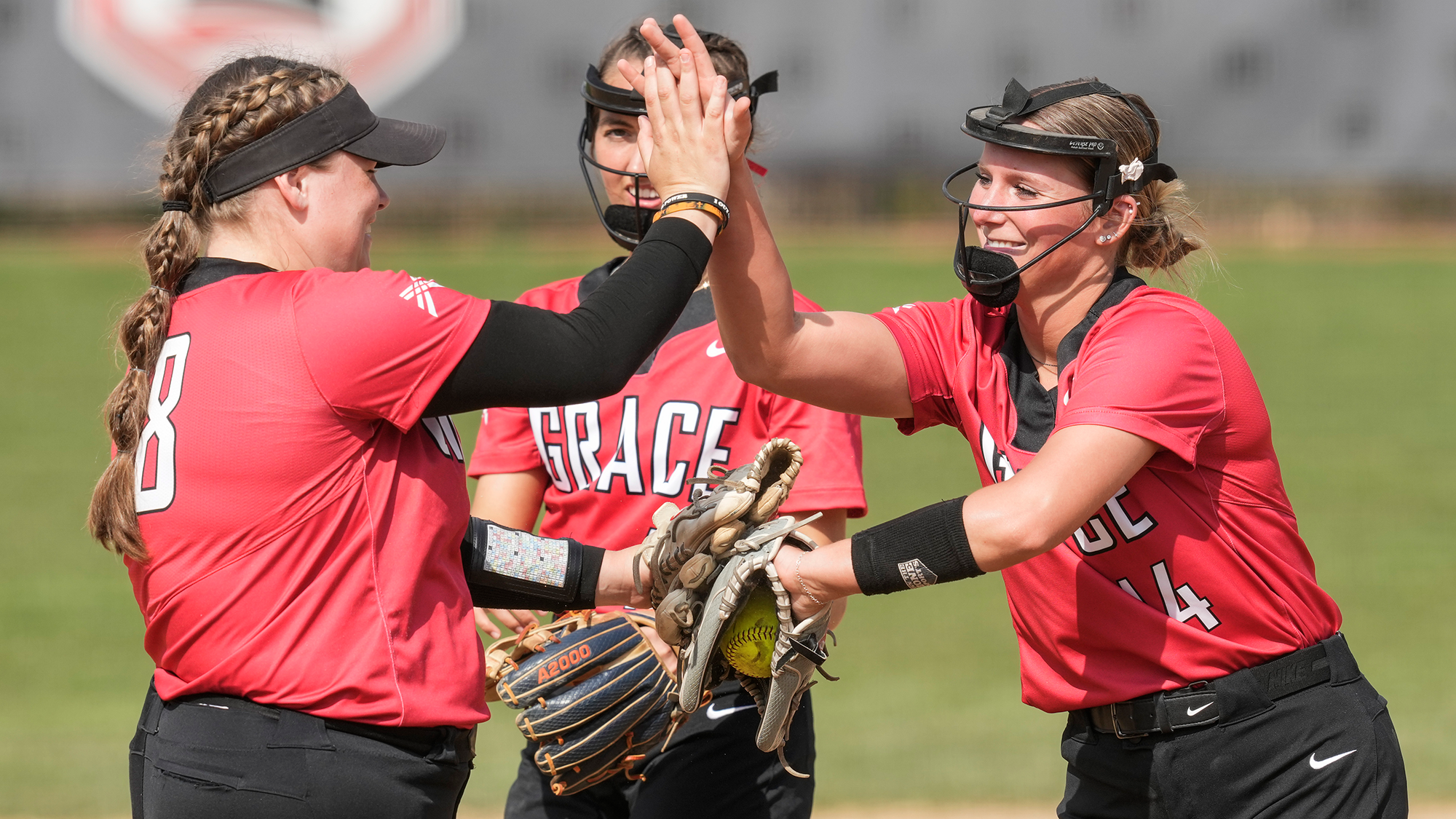 SB high five smiles 2024 trio