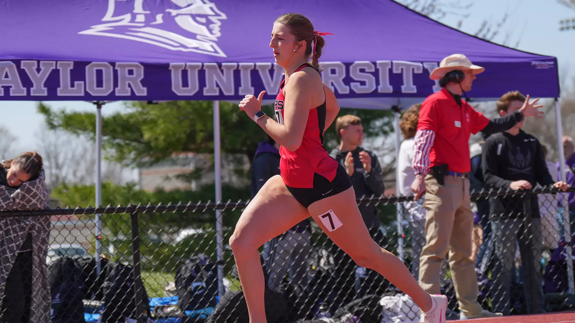 Elyse Genzink WTrack red side run 2025