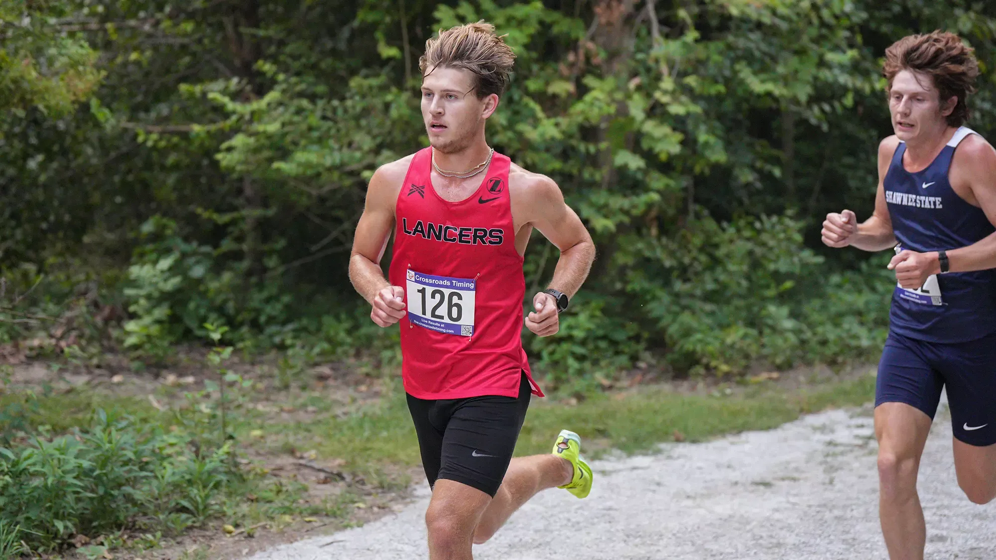 Austin Wilson XC fast red uniform 2025