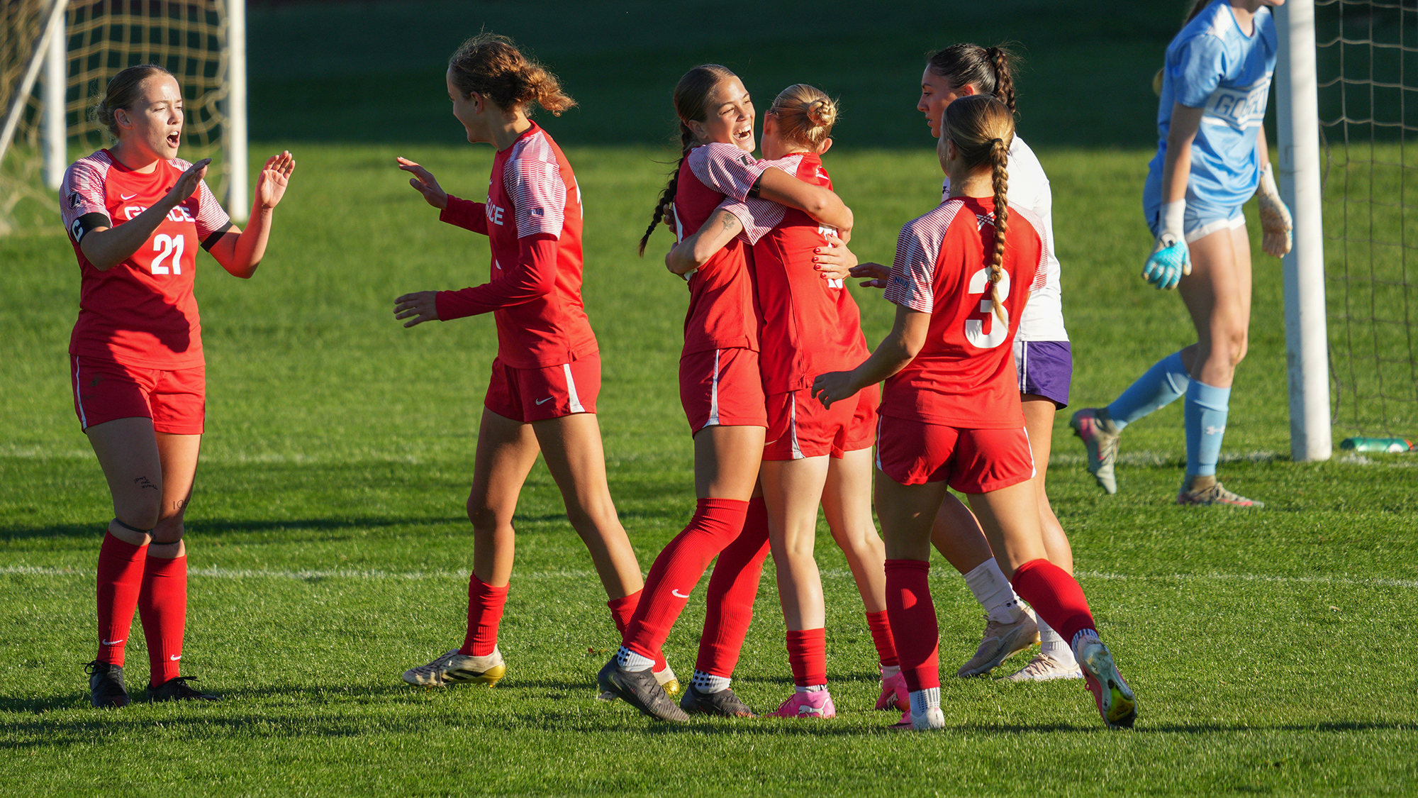 Goals smiles Nora Pollock WS 2026