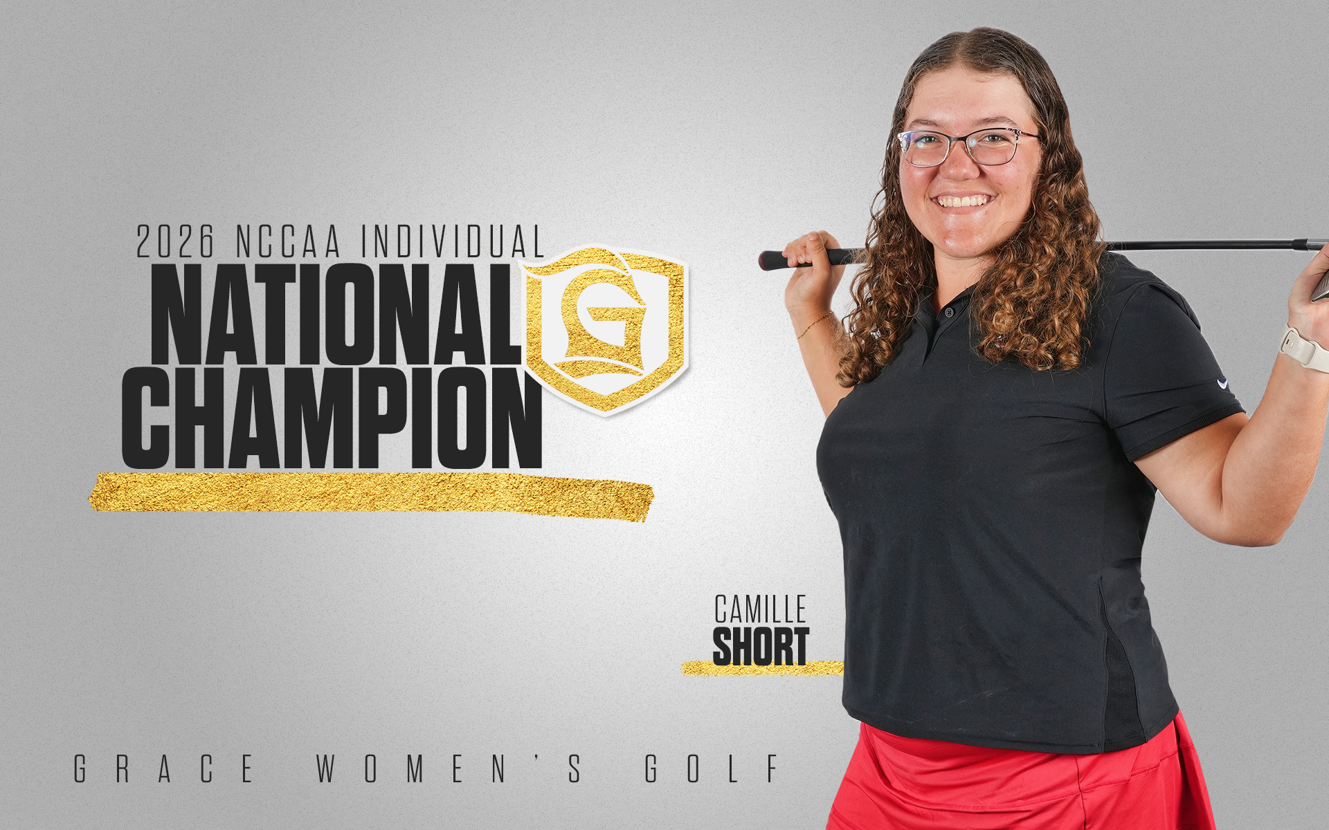 Short NCCAA Champ