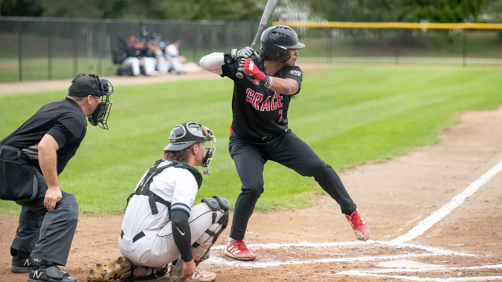 Jose Ayala BASE at bat low behind 2025