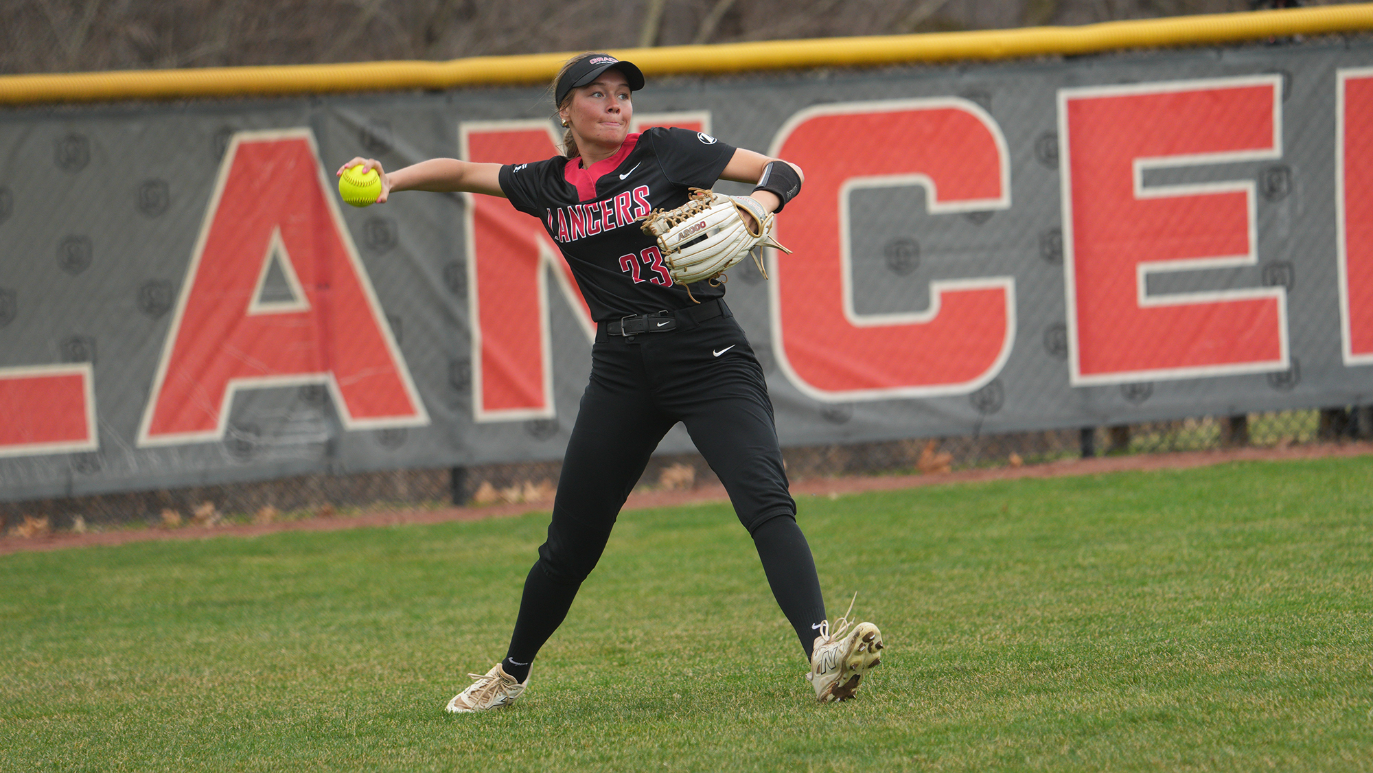 Molly Jones throw from left
