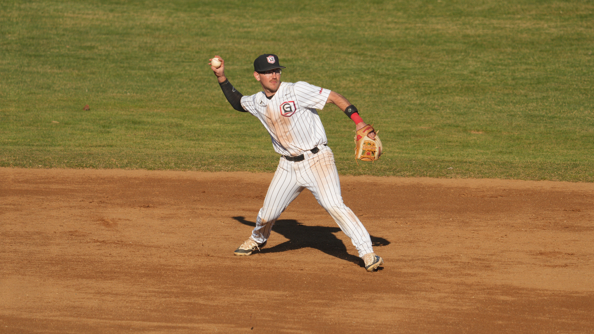 Friesema throw from second