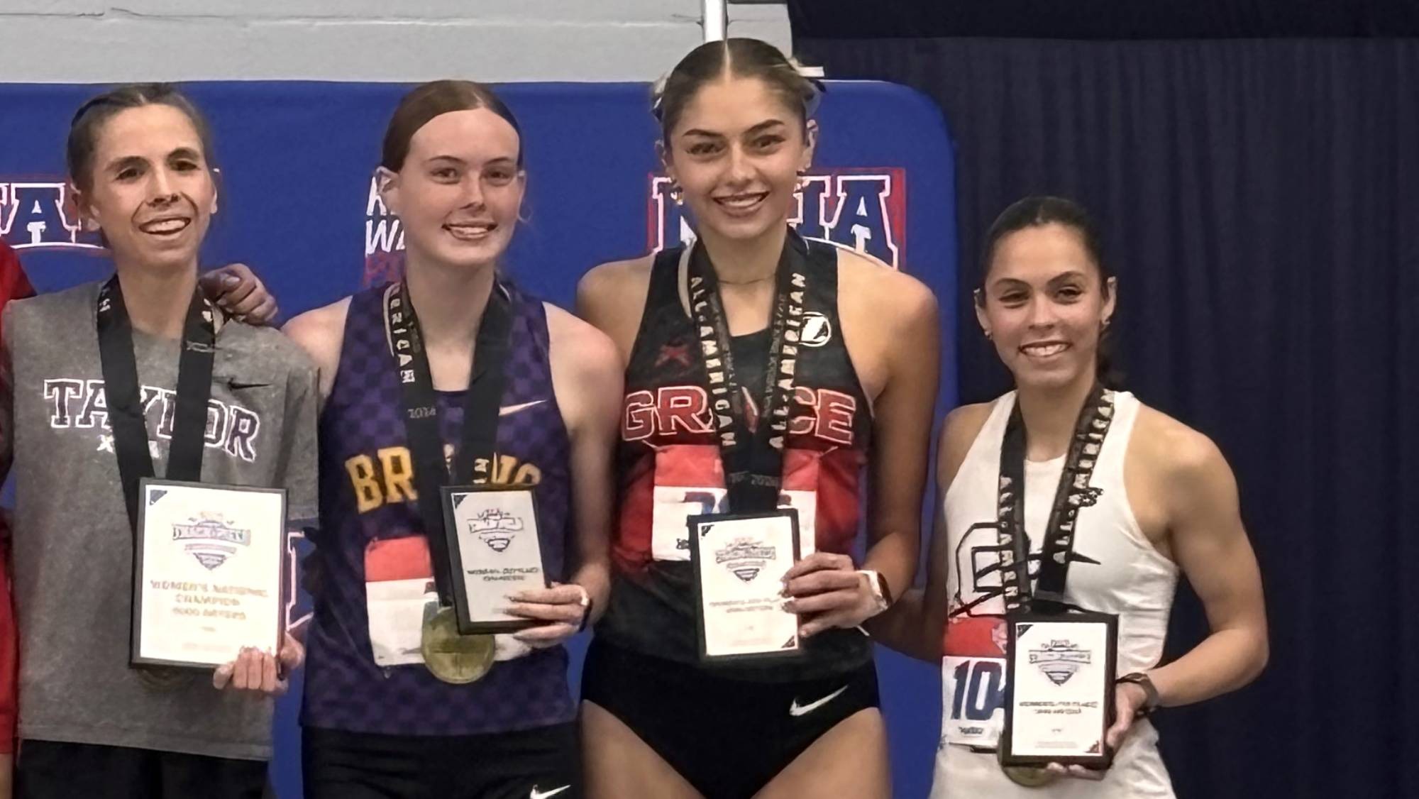 Cece Mitchell NAIA indoor all-american 2026