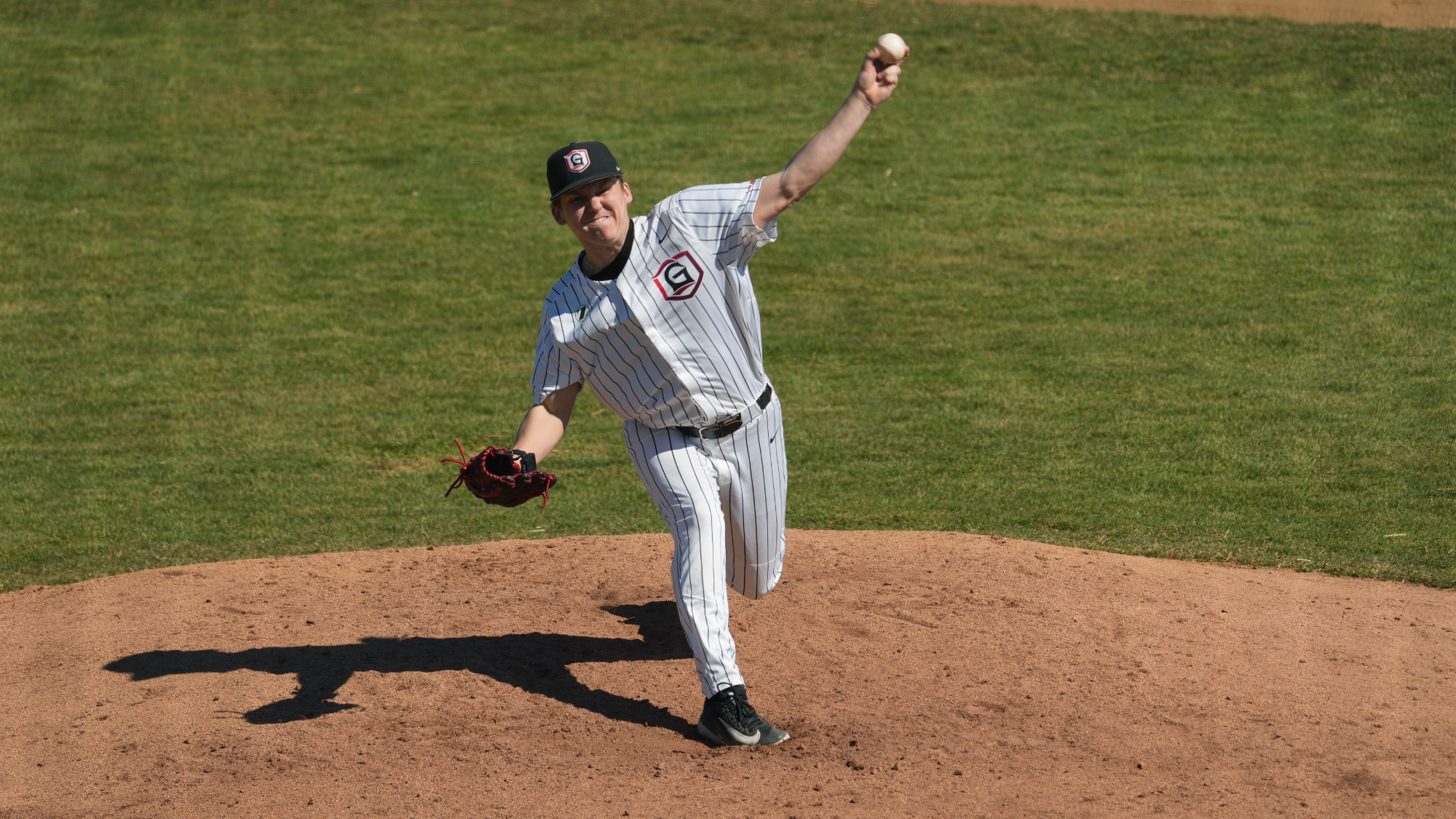 Baseball throw pitch high center 2026