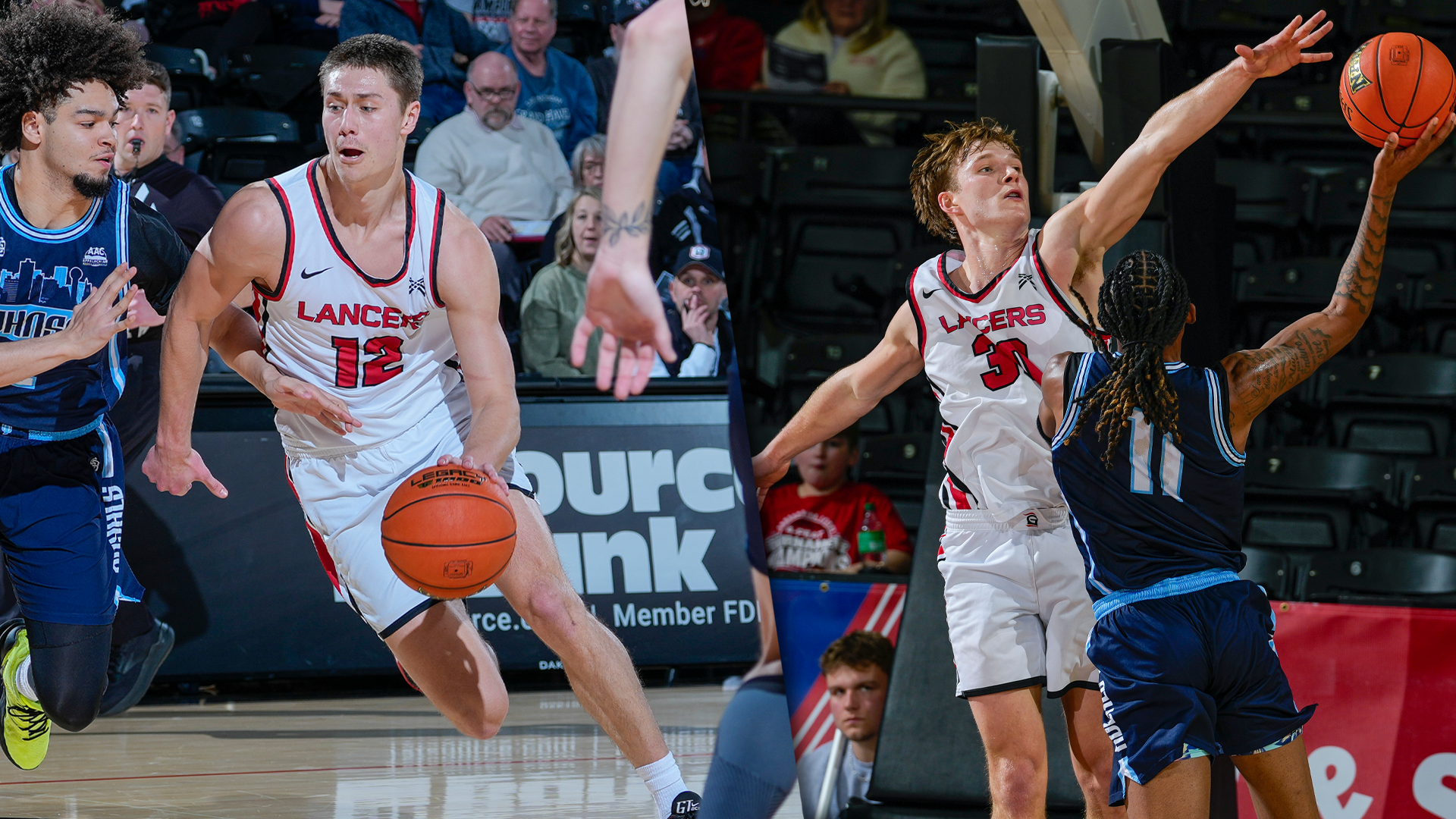 Ian Raasch Gage Sefton MBB split 2026