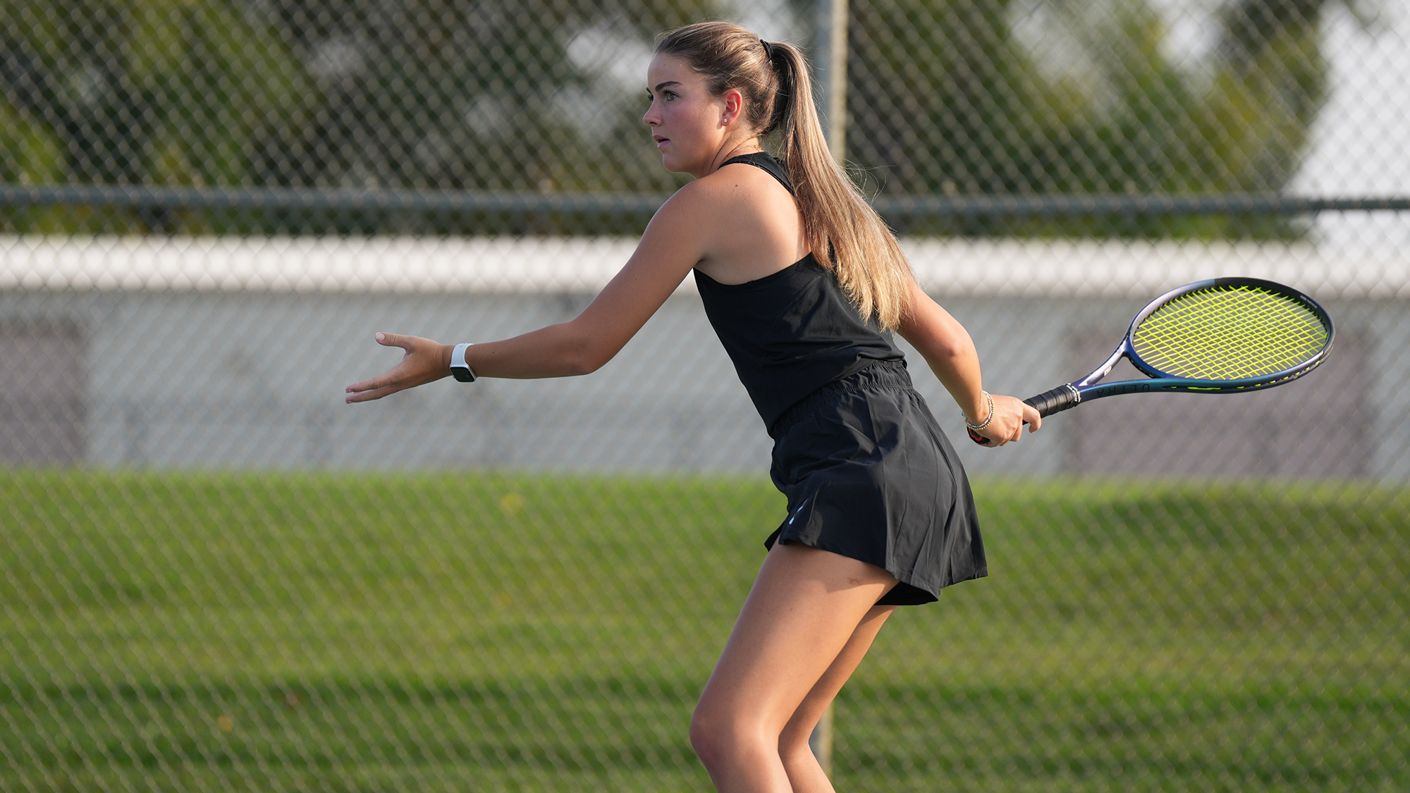 Faith Valentine WTEN preswing forehand 2025