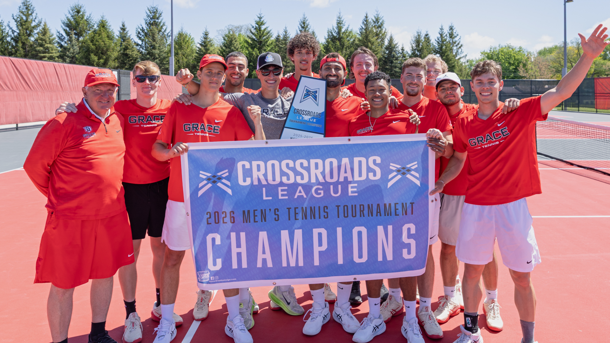 MTEN Crossroads League Tournament champions Grace 2026