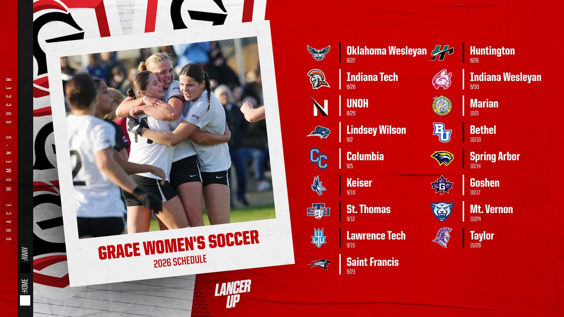 Women's Soccer Sched