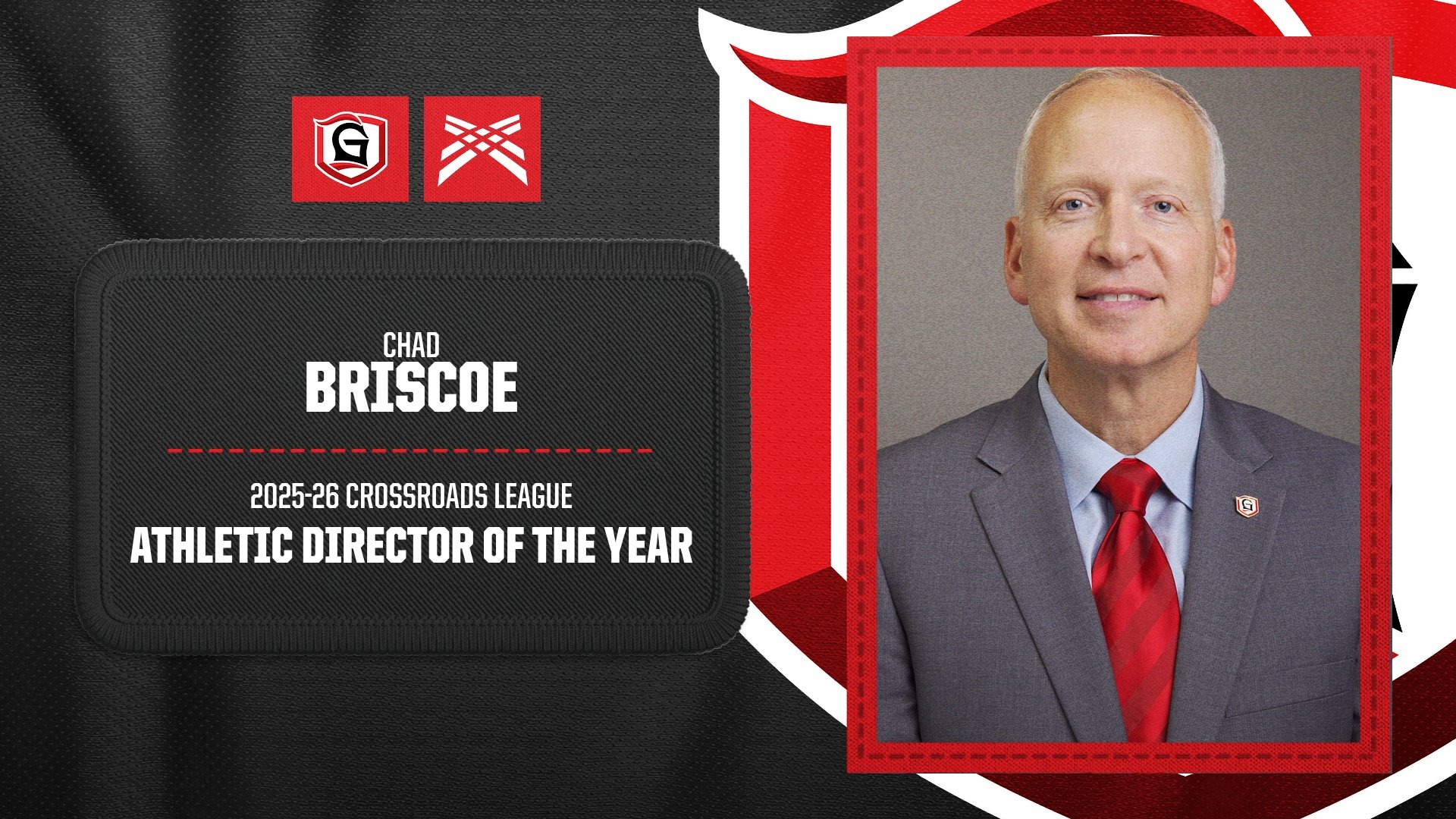Crossroads League - AD of the Year 2026 - Chad Briscoe