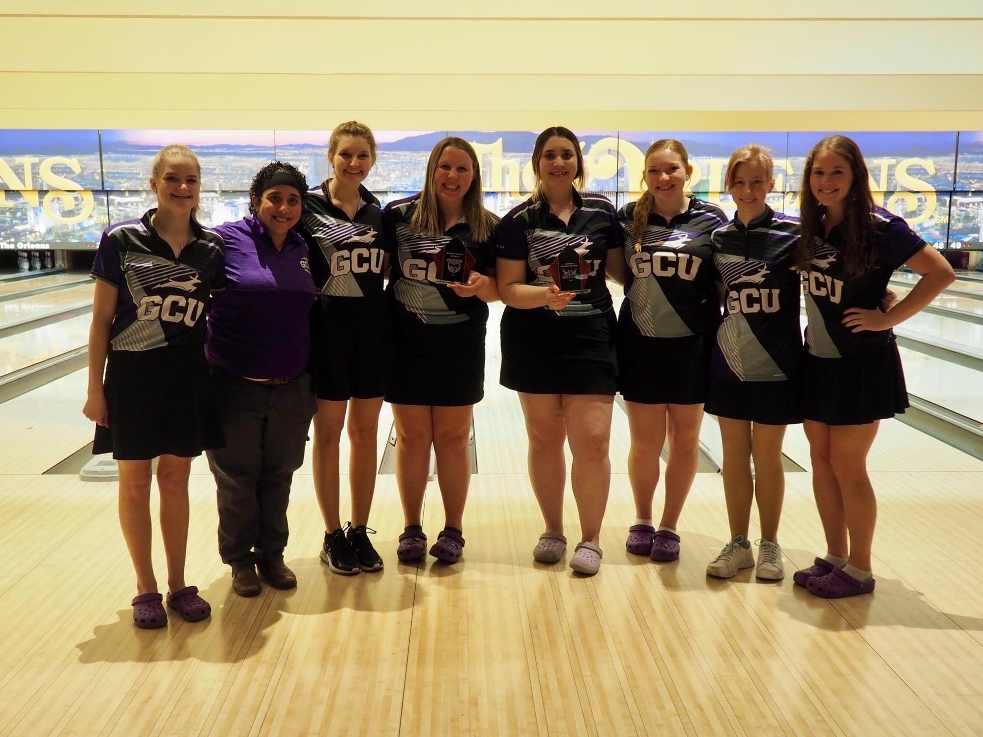 GCU Club Women’s Bowling Earns 4 Straight 1st-Place Victories 