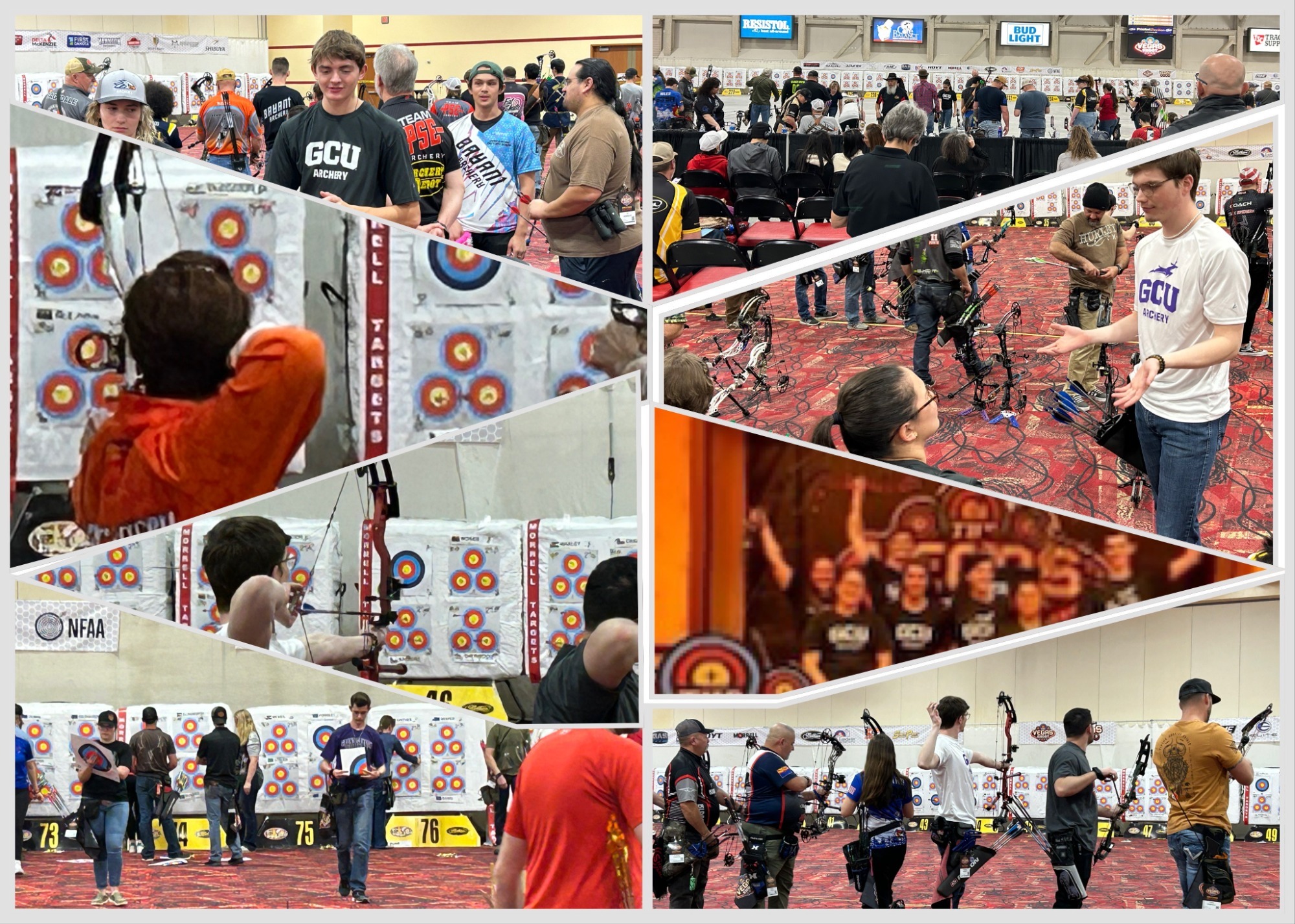 GCU Club Archery places 3 in Collegiate Top 7 at Vegas Shoot 2023
