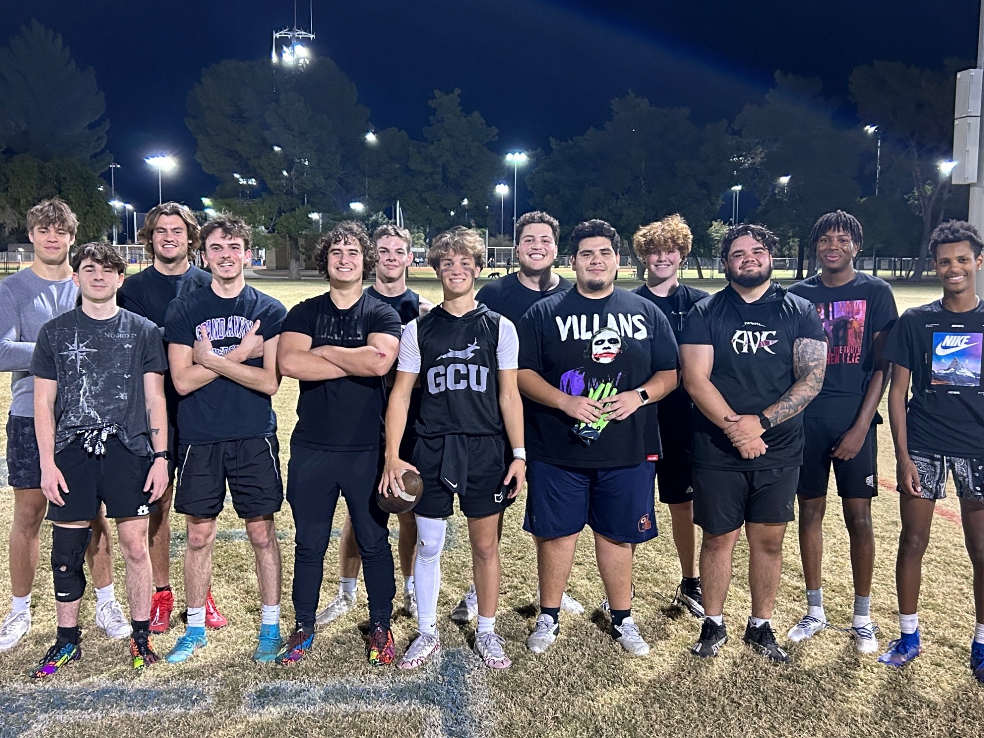 GCU Flag Football team pic 11-7-23