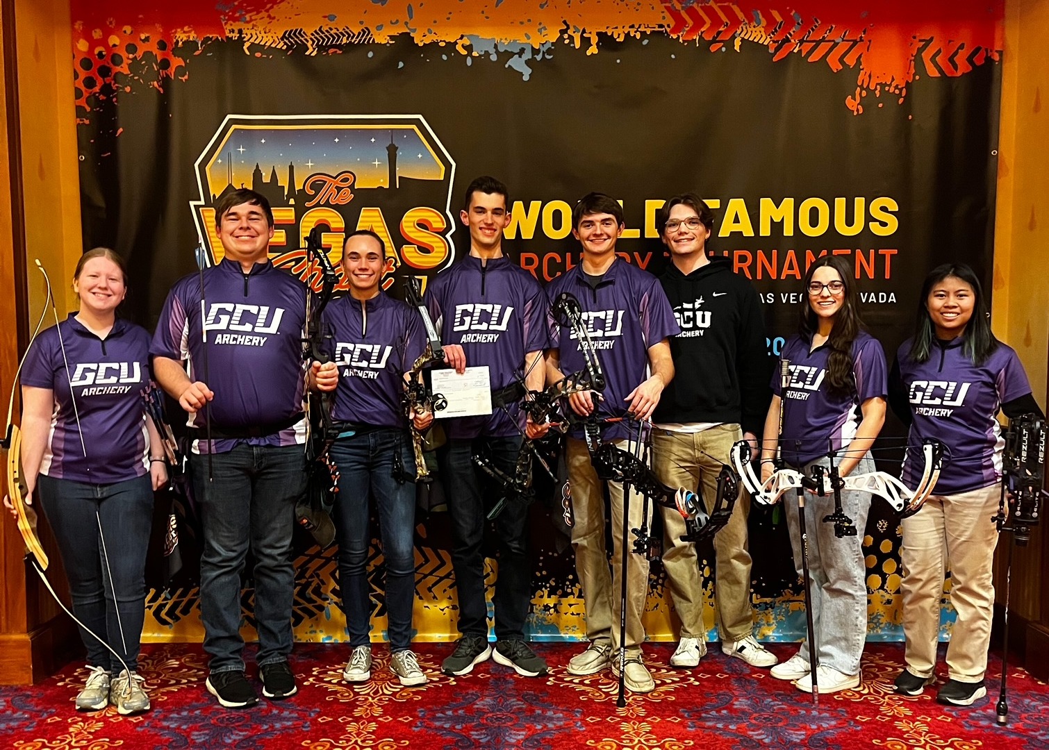 GCU Club Archery at Vegas Shoot 2-3-24