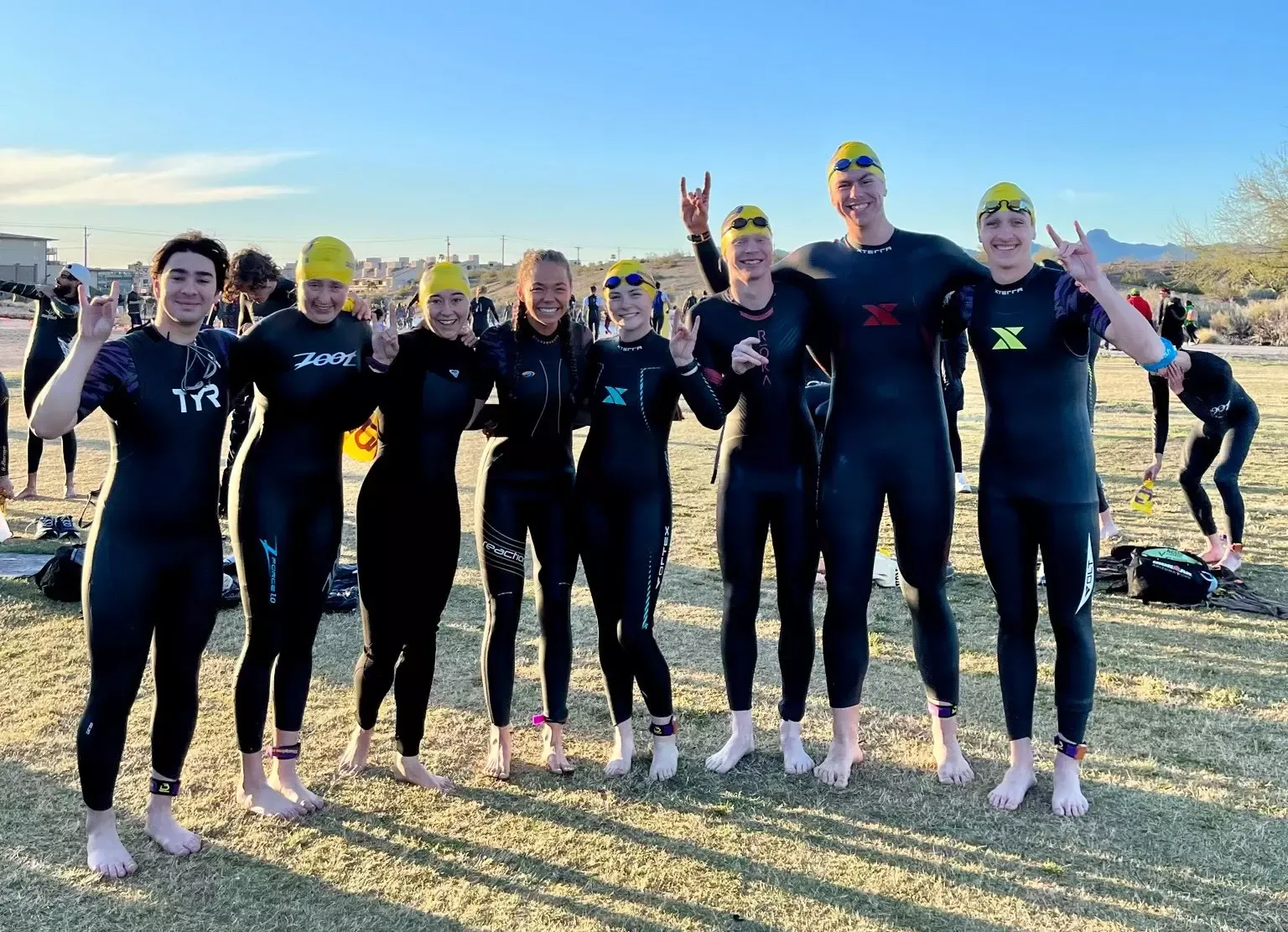 GCU Triathlon Club at Havasu Triathlon 3-13-24