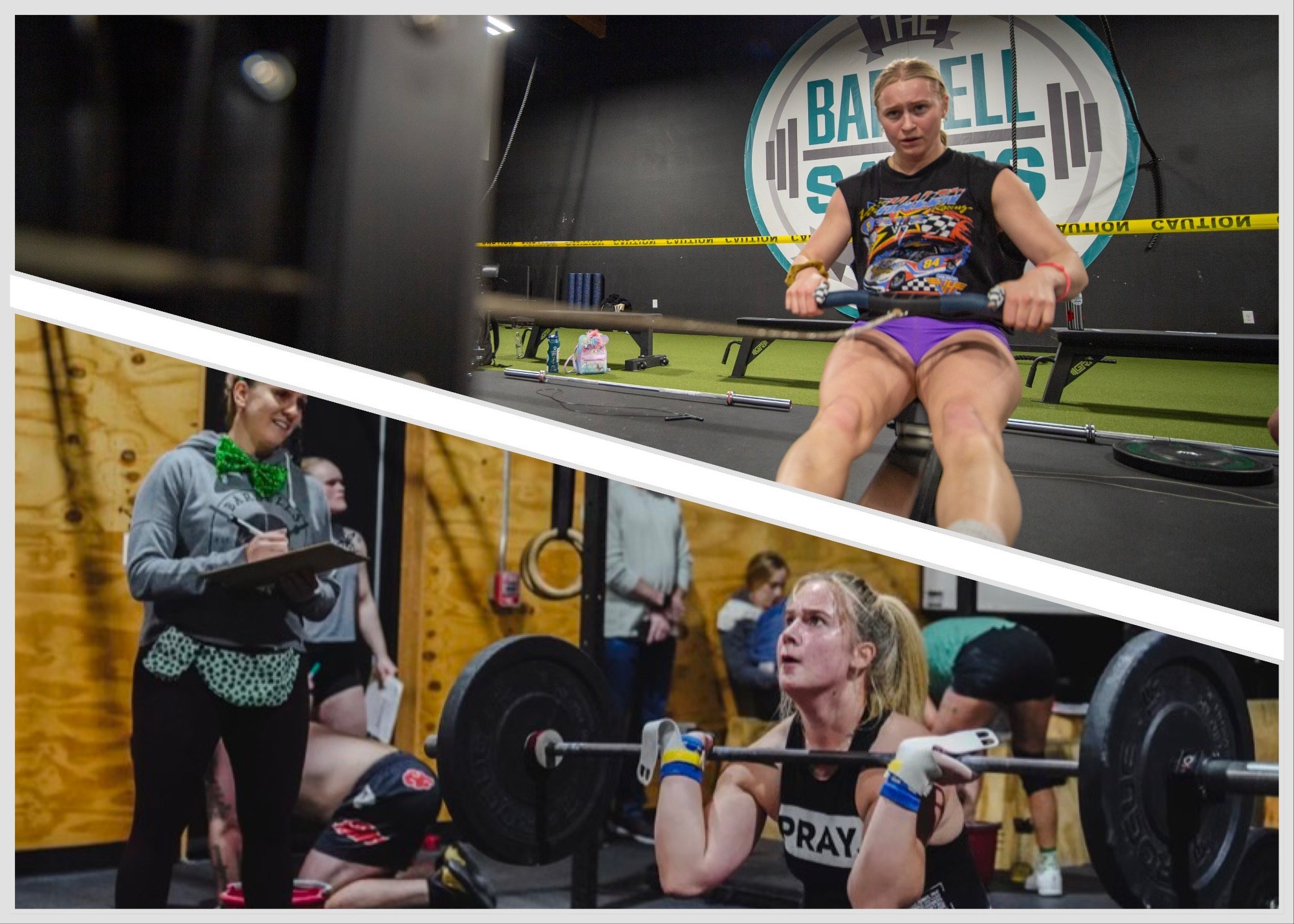 Maddy Hinman & Ava Jeziorski from GCU CrossFit