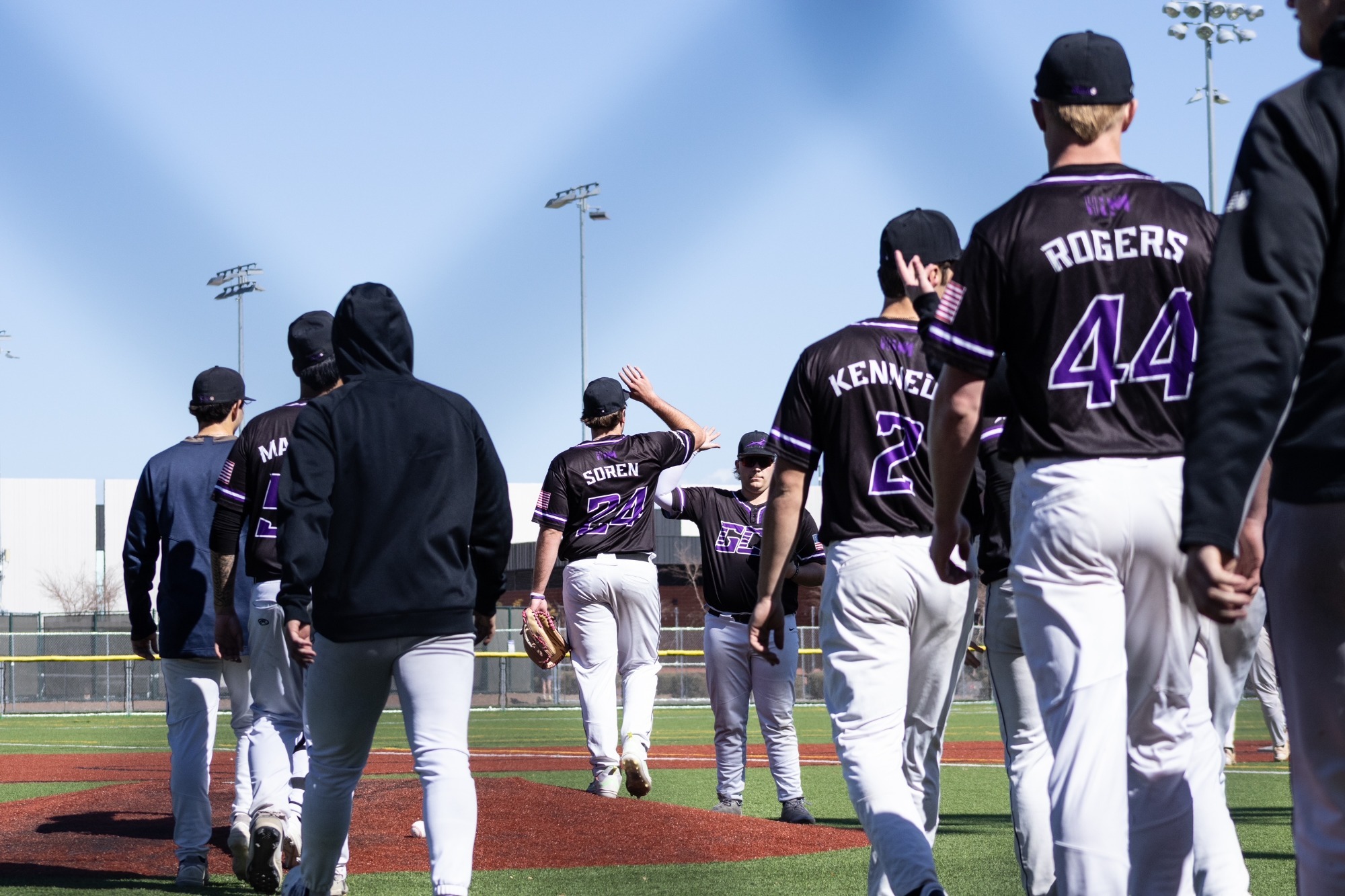 GCU BB Postgame Celebration vs. SDSU 2-15-25