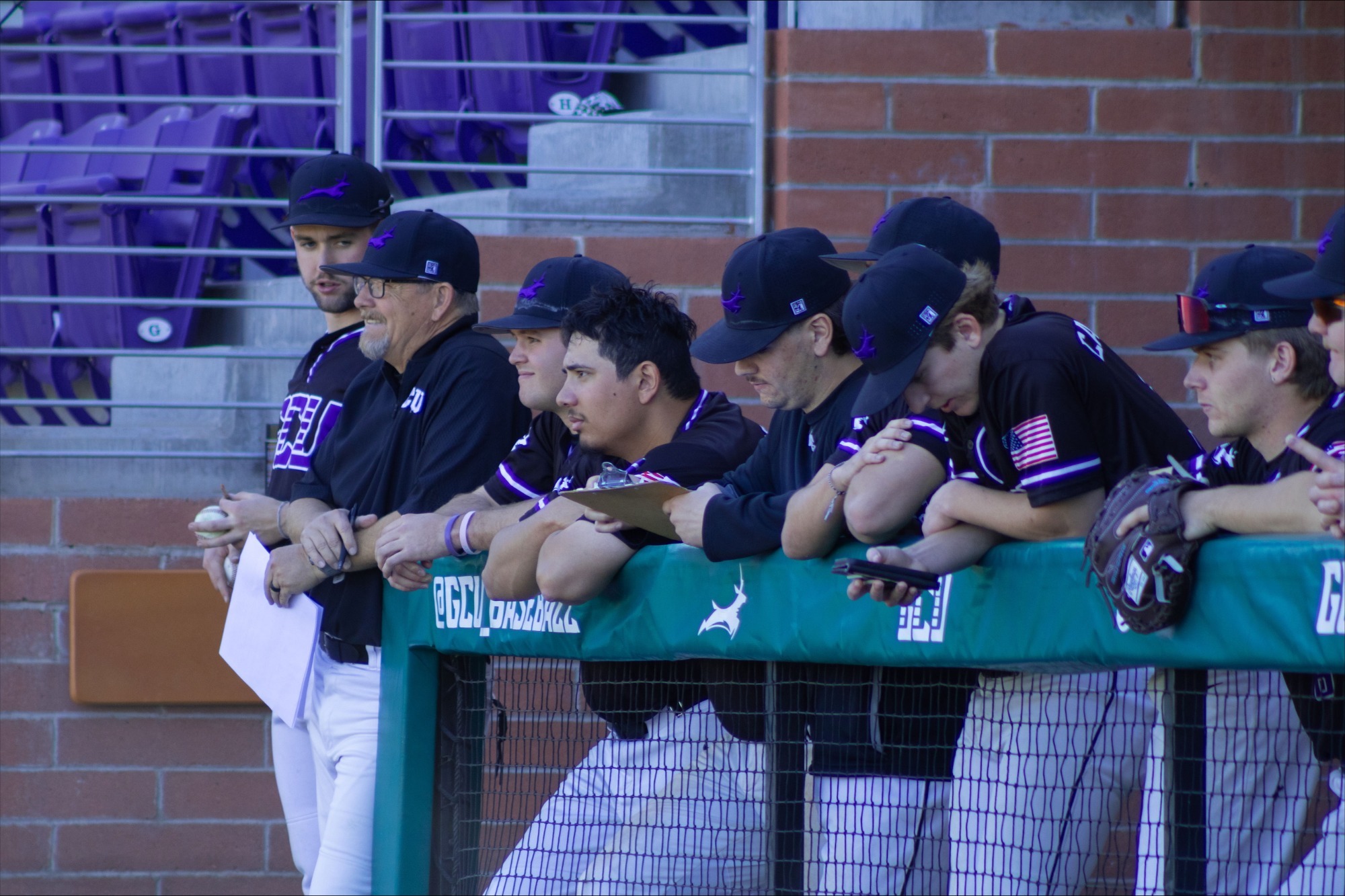 GCU dugout vs. Arizona State 3-2-25