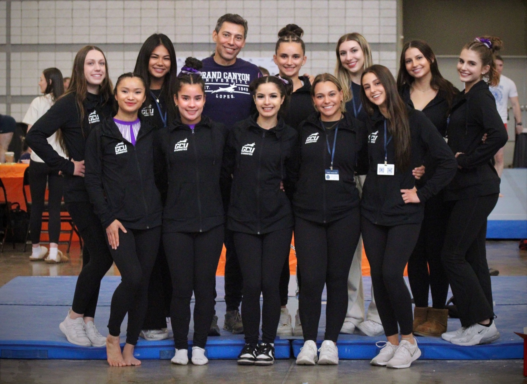 GCU Gymnastics team pic at NAIGC Nationals 4-4-25
