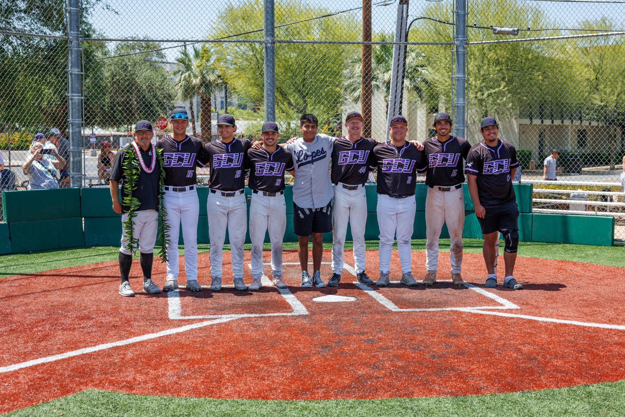 GCU Club Baseball Seniors at Senior Day 4-26-25