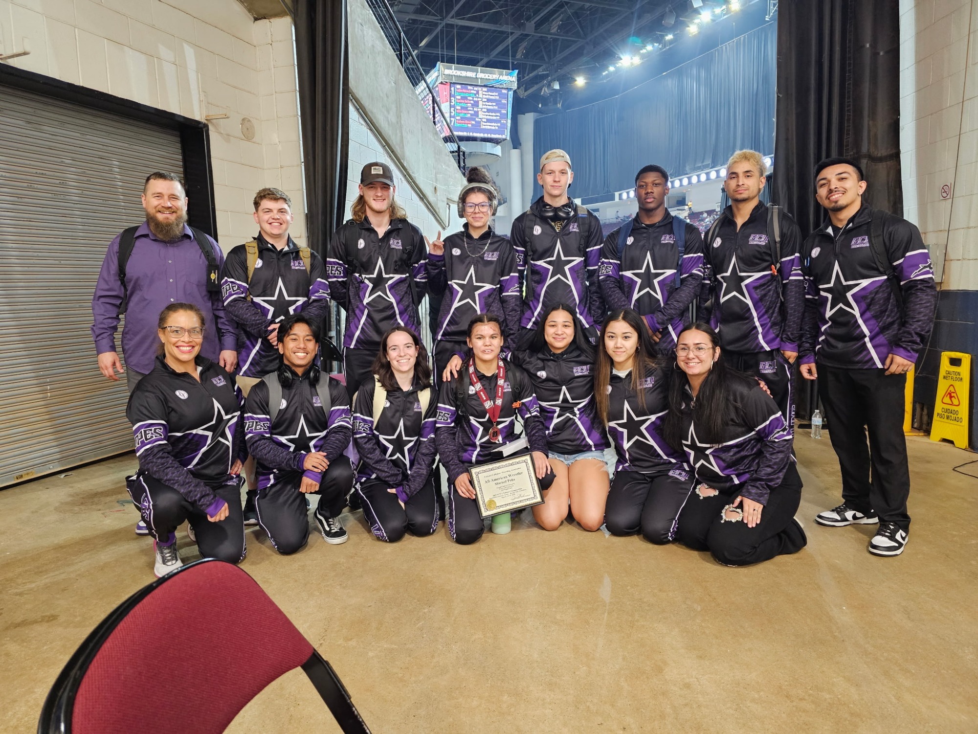 GCU Wrestling Team pic at NCWA Nationals 3-13-25