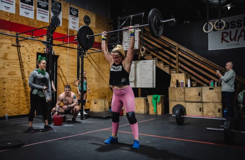 Ava Jeziorski at CrossFit Sandstorm 3 4-1-24