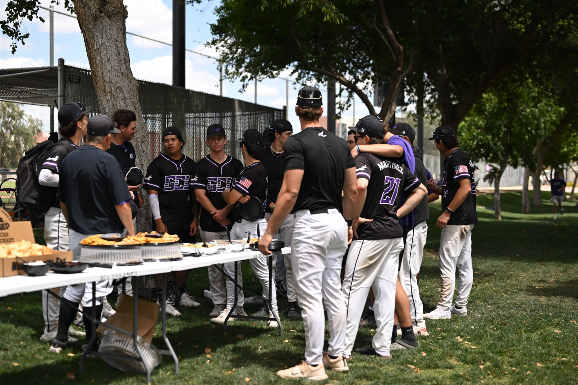 GCU Club Baseball postgame meal vs. NAU 4-26-26