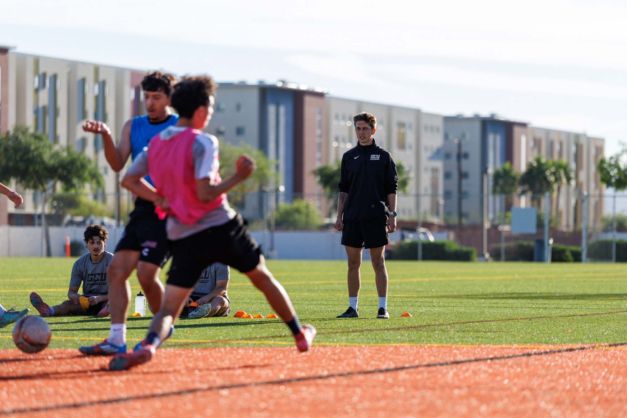 Luke Pilarski at GCU Club MSOC Practice